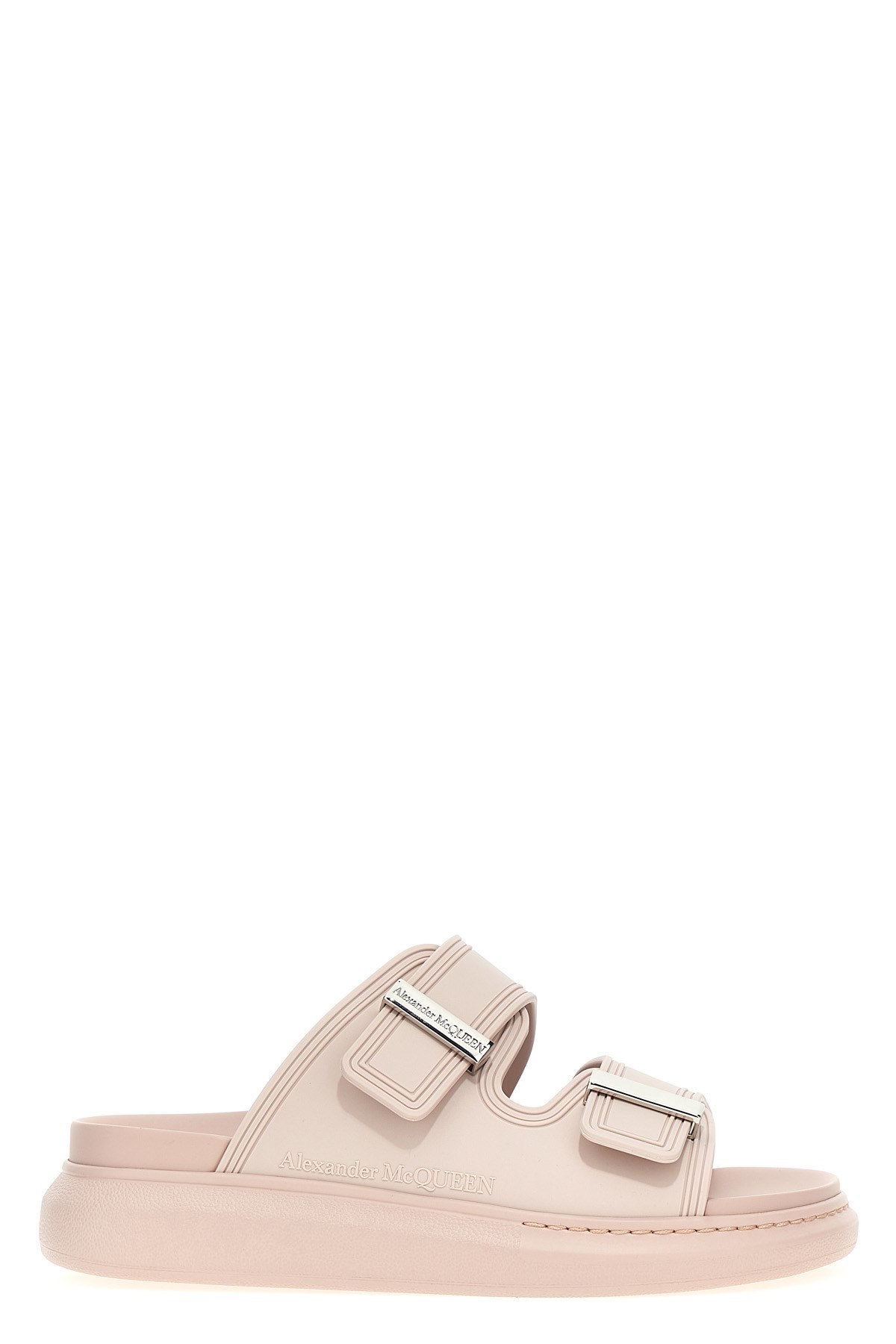 Alexander Mcqueen 'rubber' Sandals In Pink