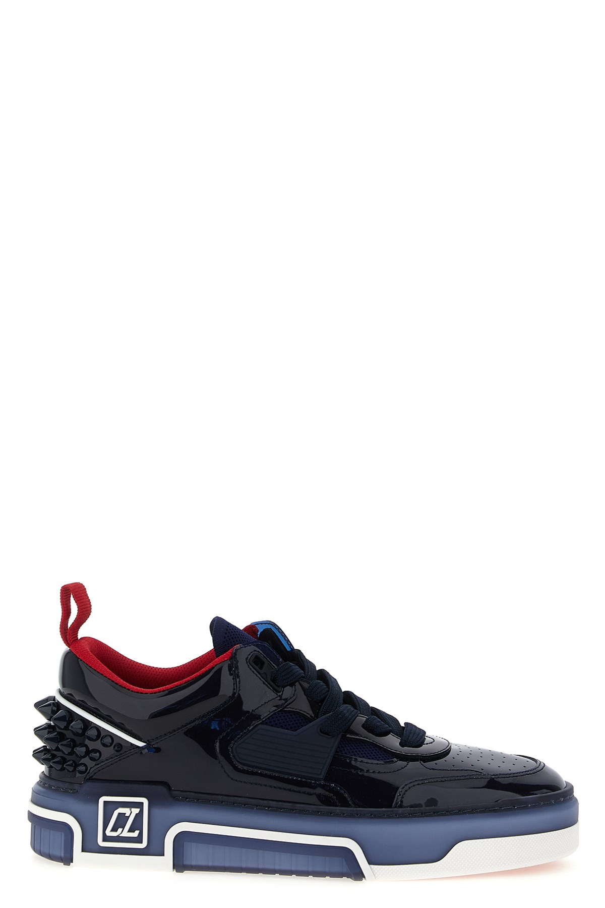 Christian Louboutin Men Astrocool Borchie Dietro Sneaker In Blue