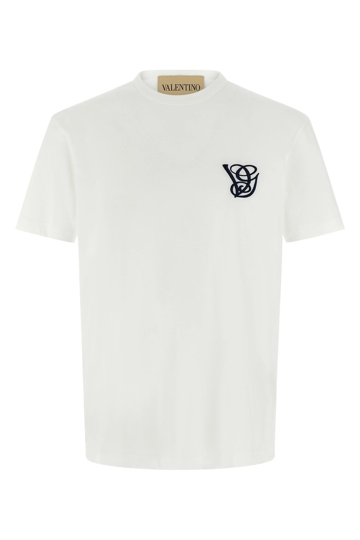 Tシャツ・カットソー VALENTINO Valentino Garavani logo embroidery T-shirt 18527346_39903103_600.jpg