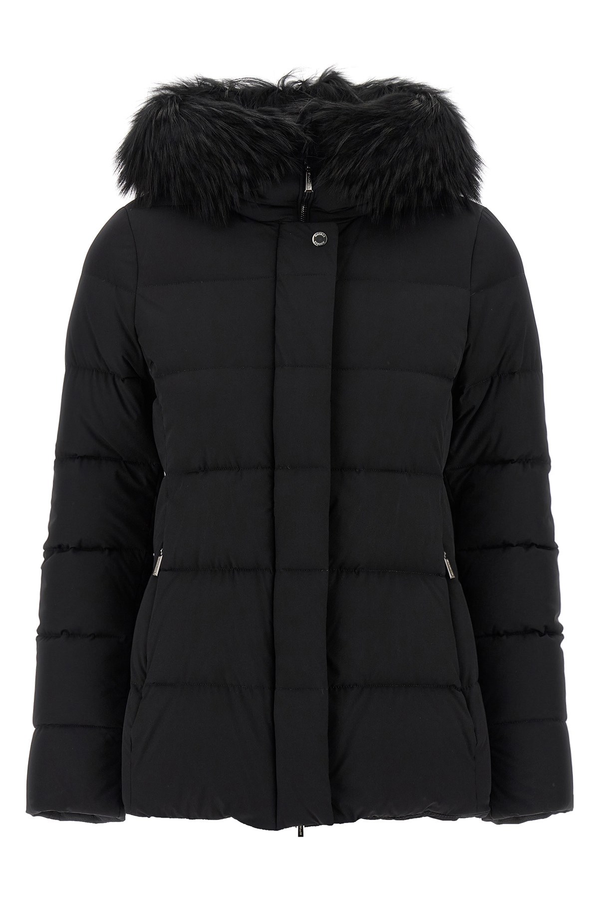 Moorer Kilie Puffer Jackets Black In Black