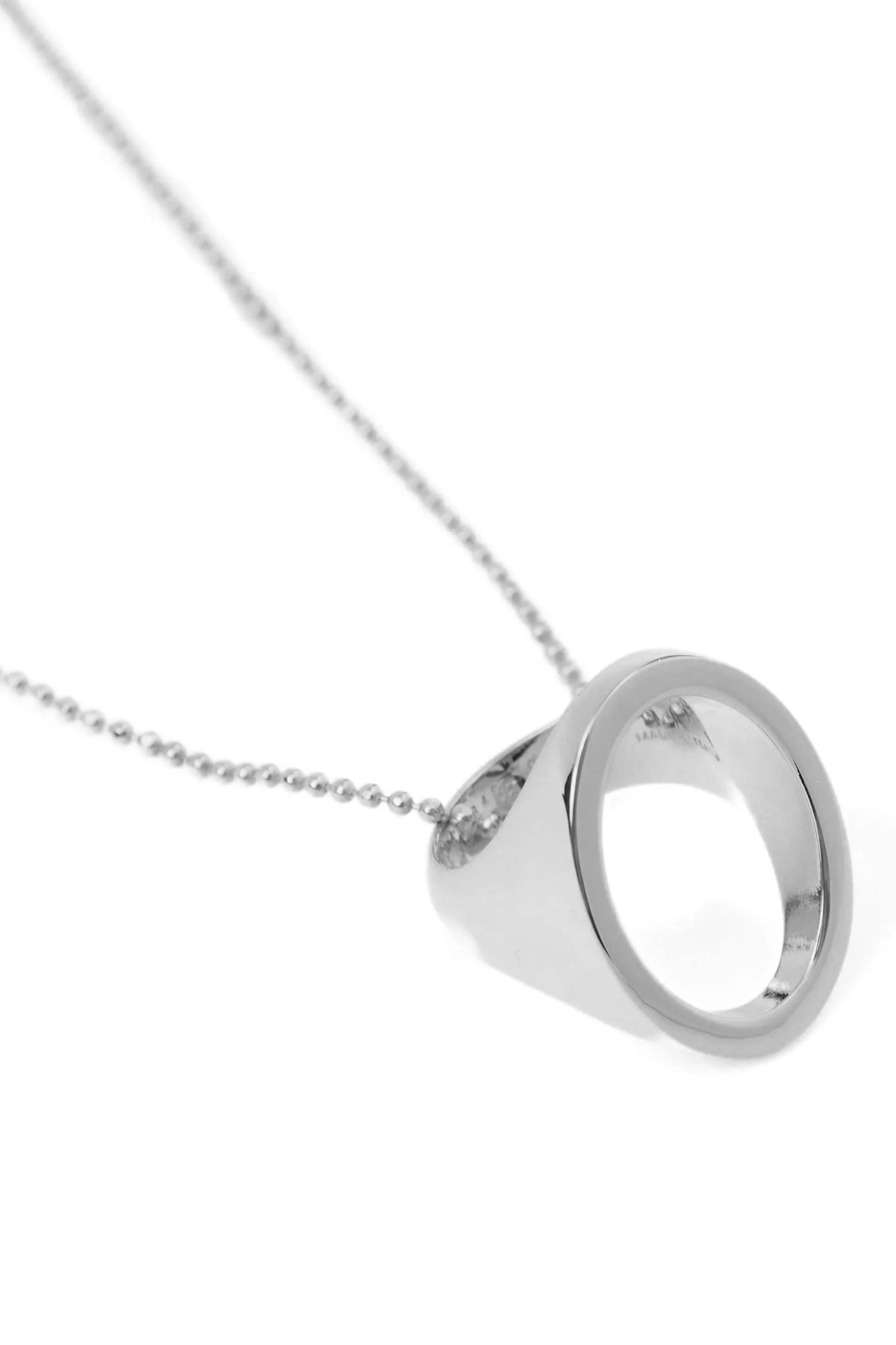 ☆間税込☆MM6 Maison Margiela anello Chevaliere ネックレス Mm6 maison margiela 'anello chevalière' necklace available