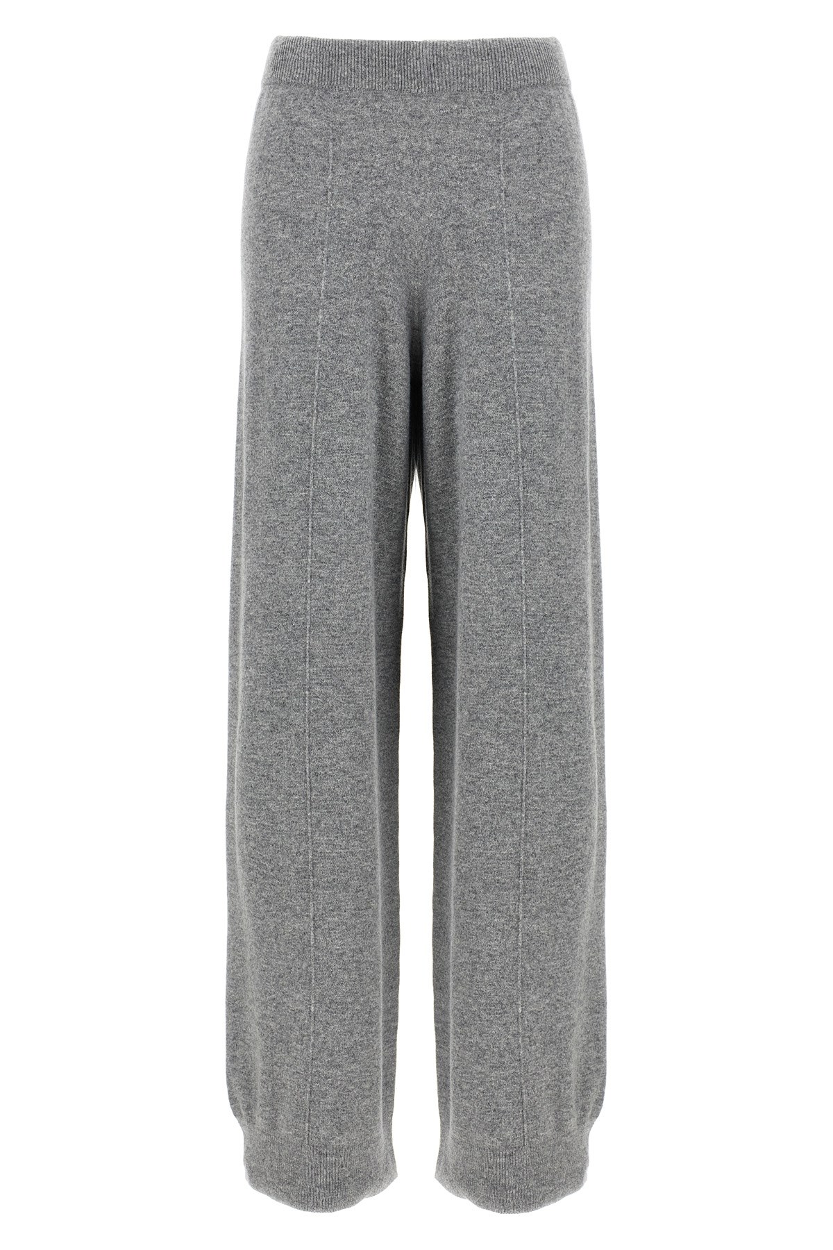 Fabiana Filippi Trousers Featuring Jewel Detail And Elastic Waistband In Gray