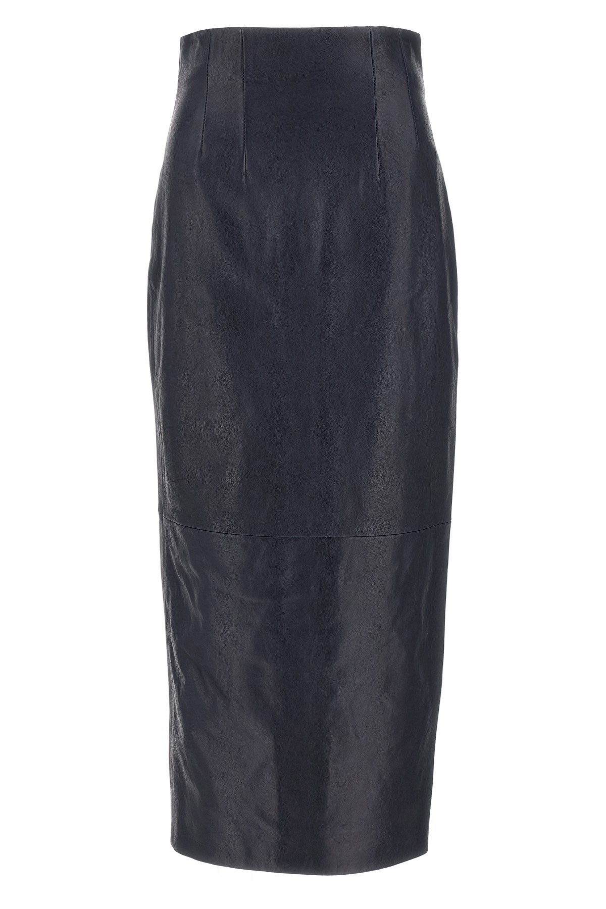Alberta ferretti Plongé nappa skirt available on julian