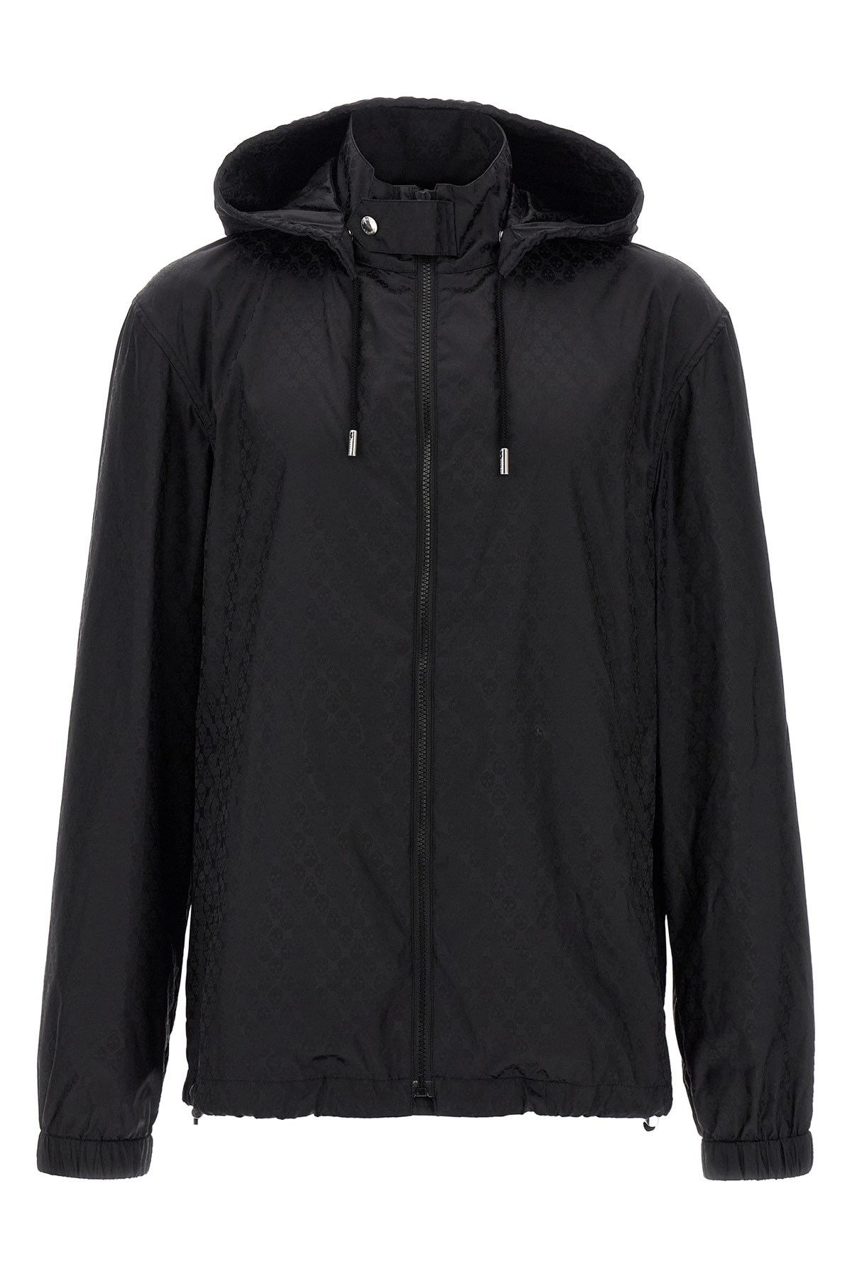 Alexander Mcqueen 'skull' Windbreaker In Black