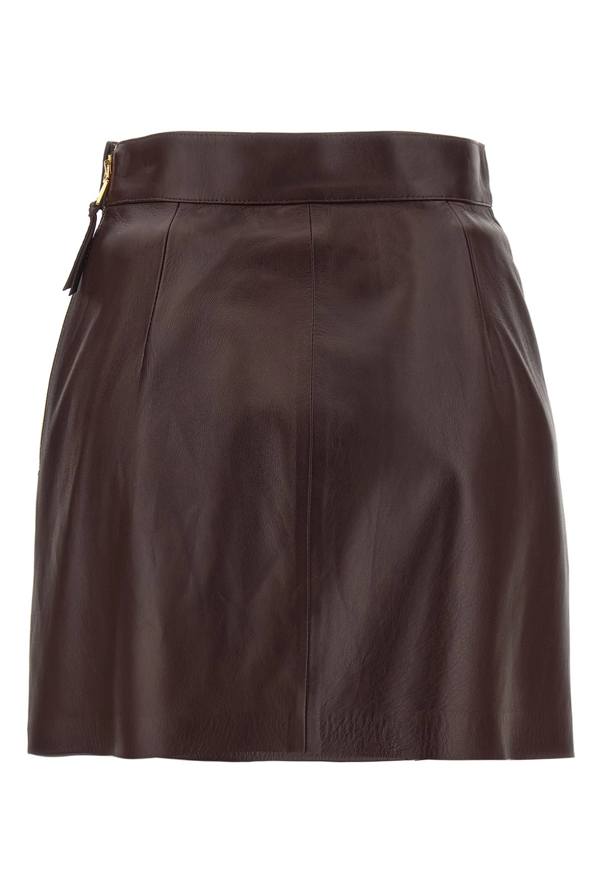 【関税込み】ELISABETTA FRANCHI Nappa skirt Elisabetta franchi Nappa skirt available on julian-fashion