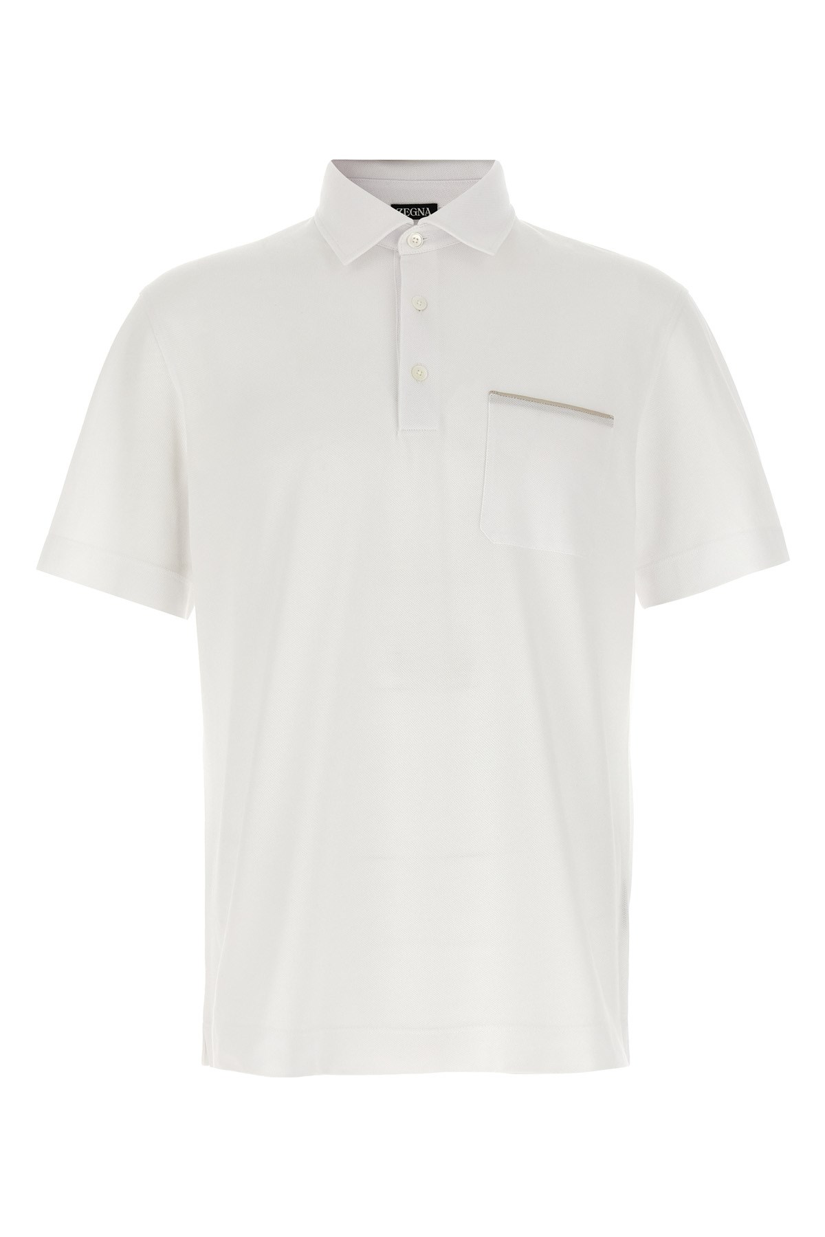 ZEGNA Piqué Polo Shirt