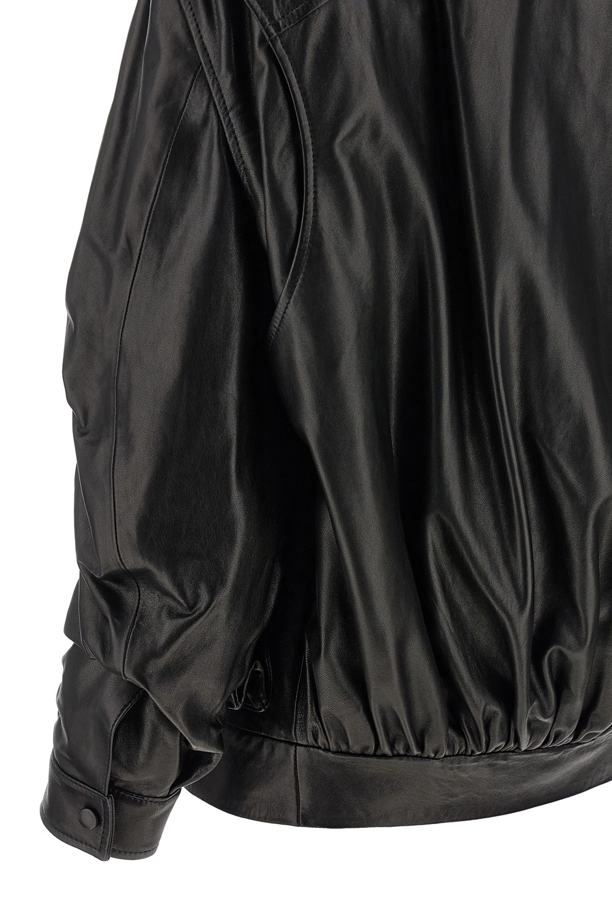 Giovanni bedin Nappa bomber jacket available on julian
