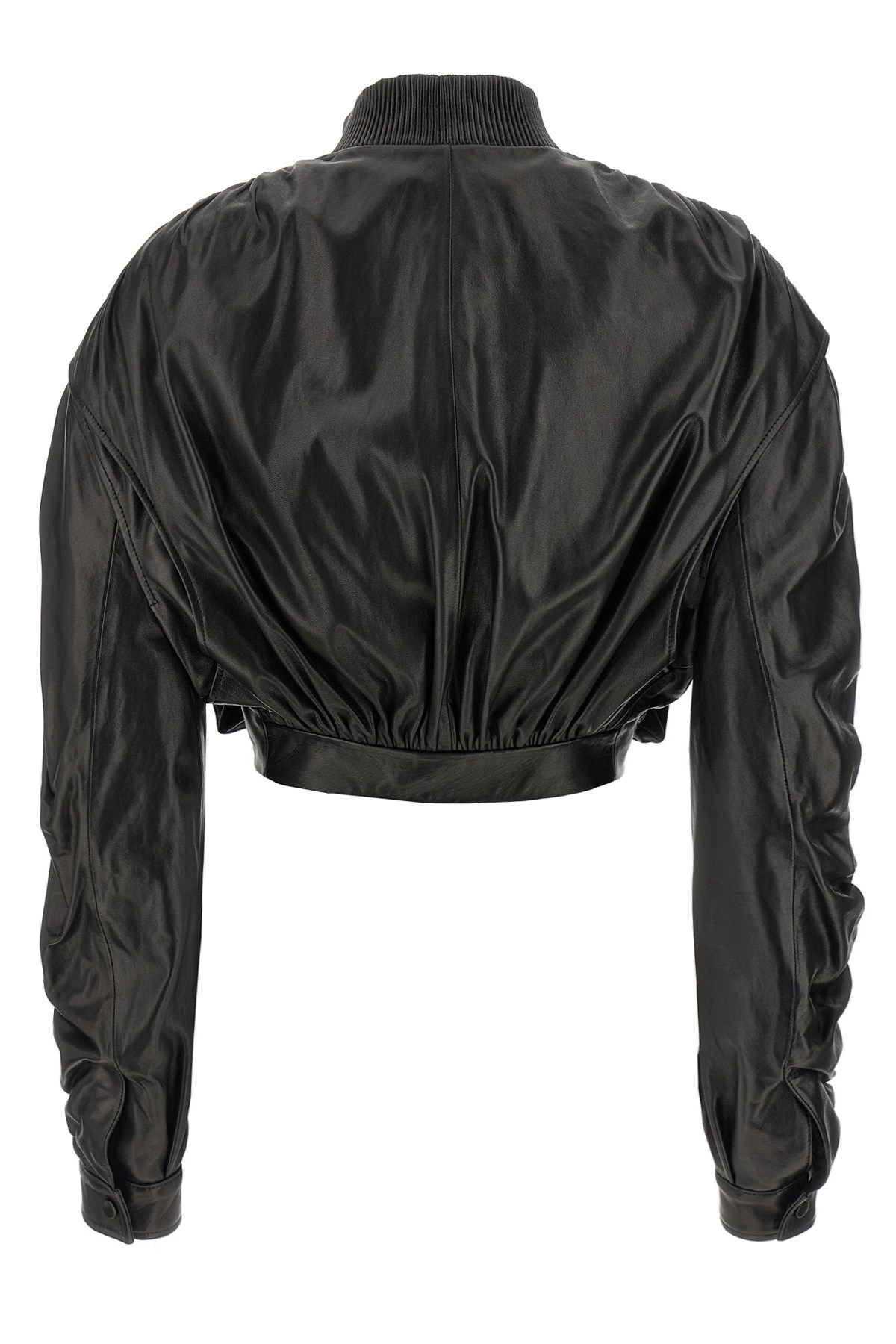 ブルゾン GIOVANNI BEDIN SS25 Cropped bomber jacket (GB25067 BLACK) Giovanni Bedin Coats − Sale: up to −85% | Stylight