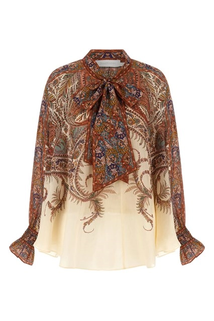 スカート Zimmermann SS25 'Dawning Lace Billow' skirt (3081SS252 SST) Zimmermann Dawning Lace Billow Skirt multi | modaoperandi