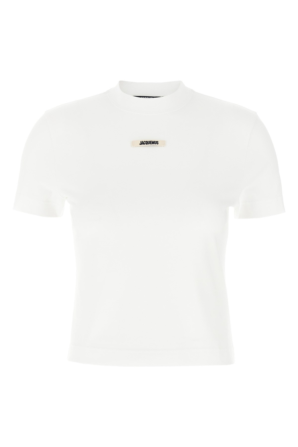 Jacquemus 'le T-shirt Gros-grain' T-shirt In White