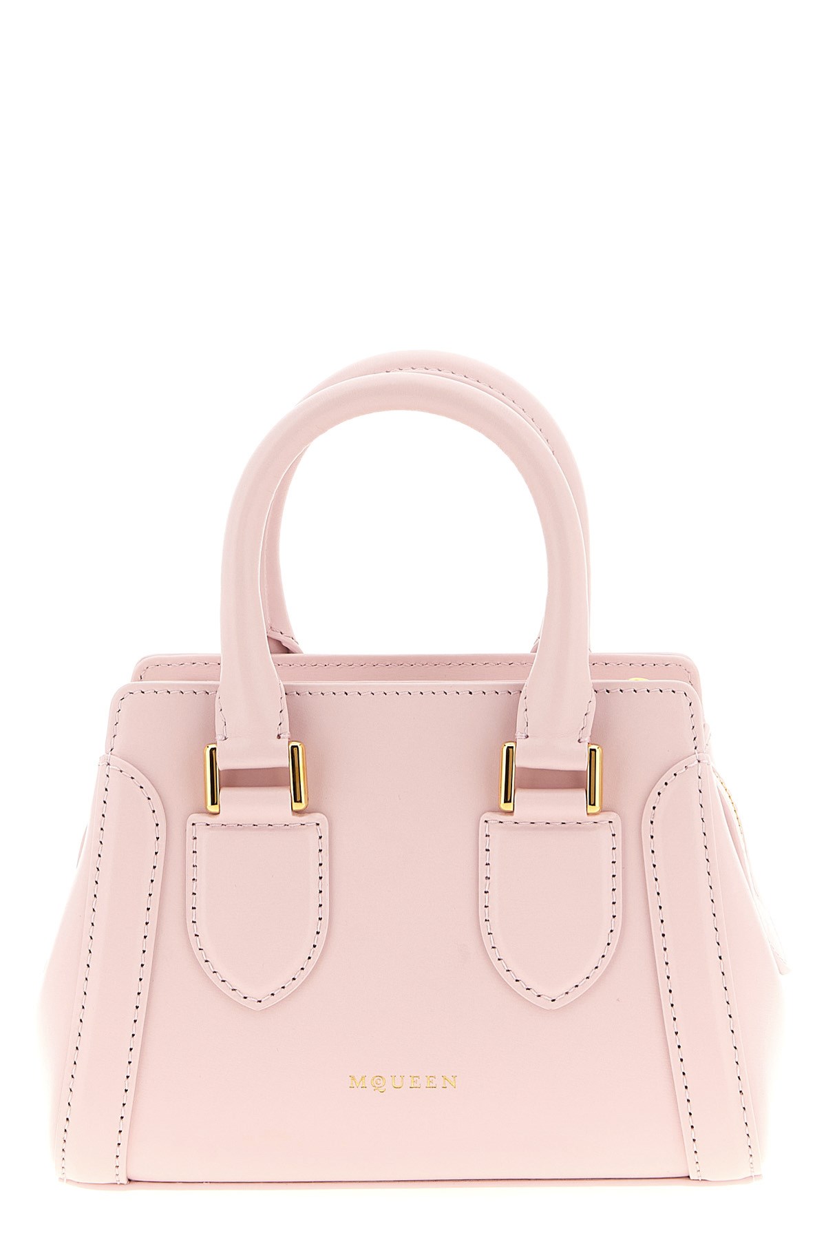 Alexander Mcqueen Borsa A Mano 'birdee' Mini In Pink