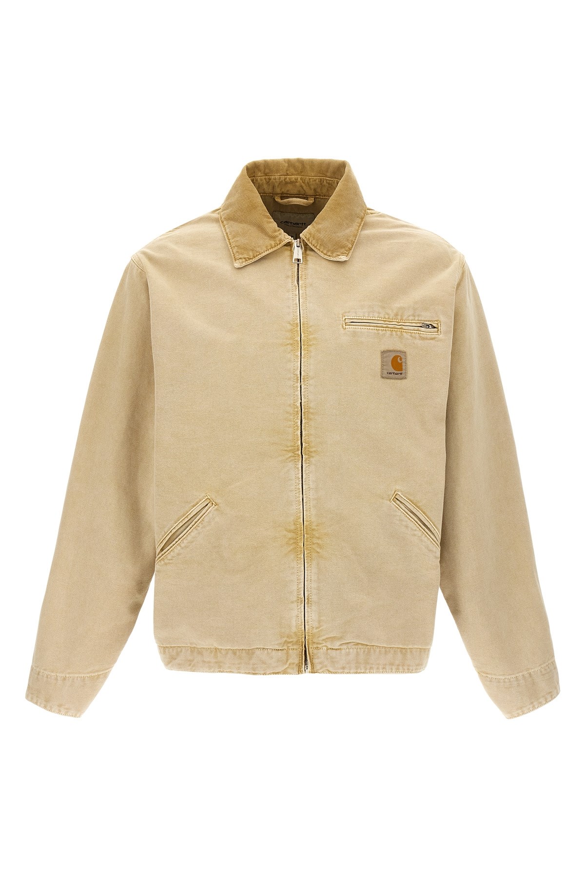 Carhartt Og Detroit Puffer Jackets Beige In Brown