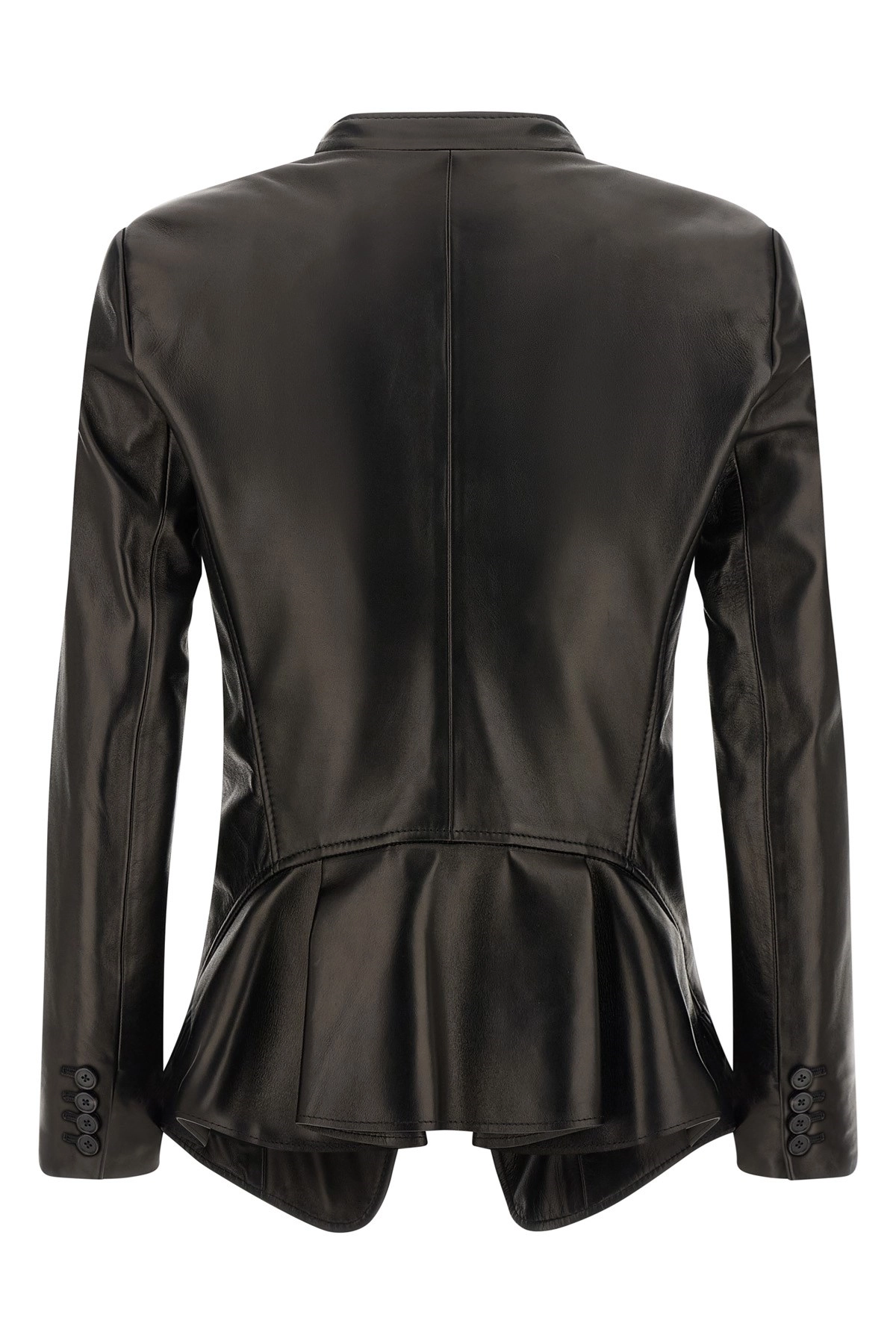 レザージャケット・コート alexander mcqueen FW25 Nappa blazer (840138Q5AML 1000) Mcqueen Nappa blazer available on julian-fashion.com