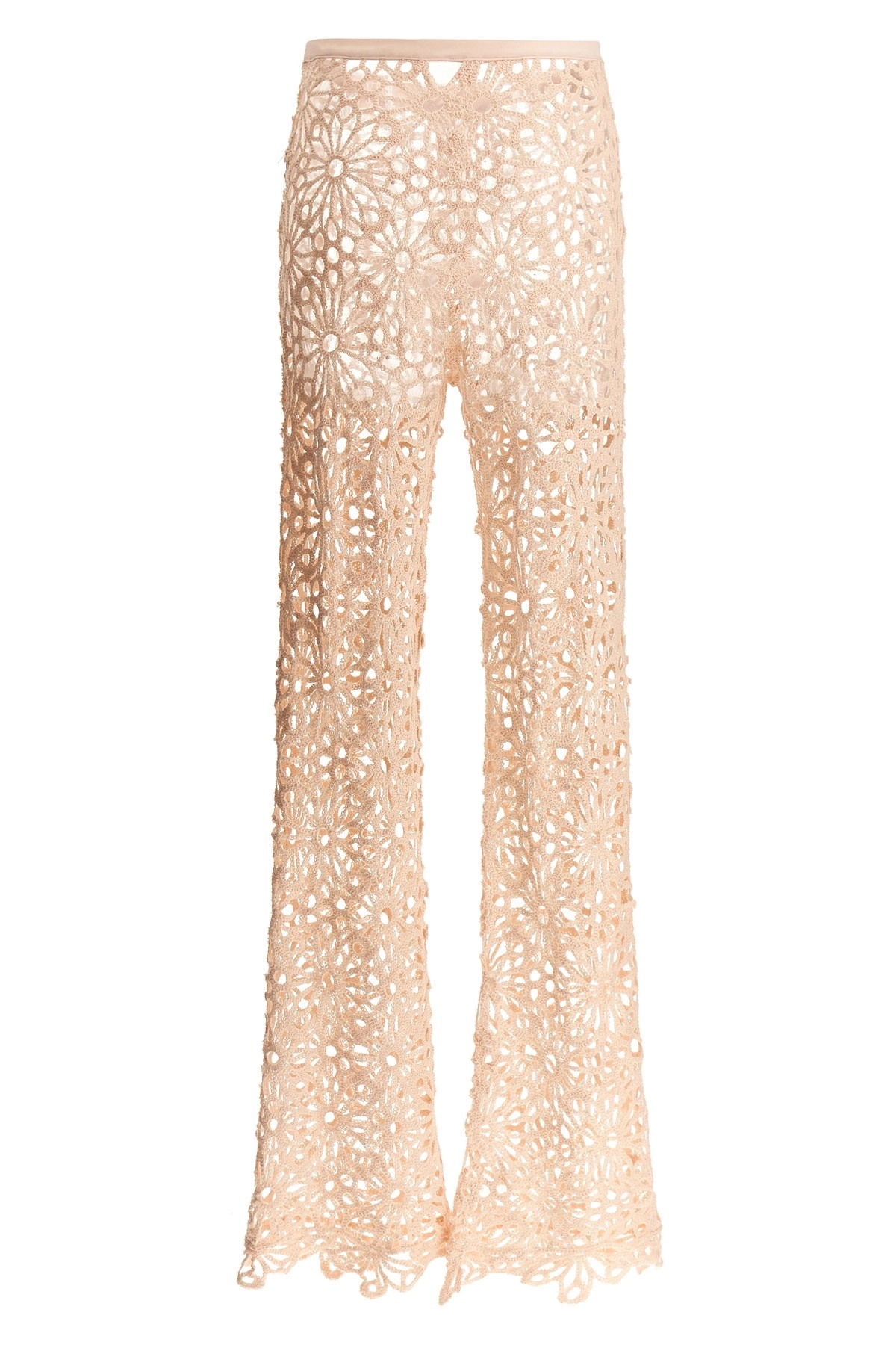 パンツ Norma Kamali SS25 'Crochet' pants (ST1257CRO51 832) Norma kamali 'crochet' pants available on julian-fashion.com