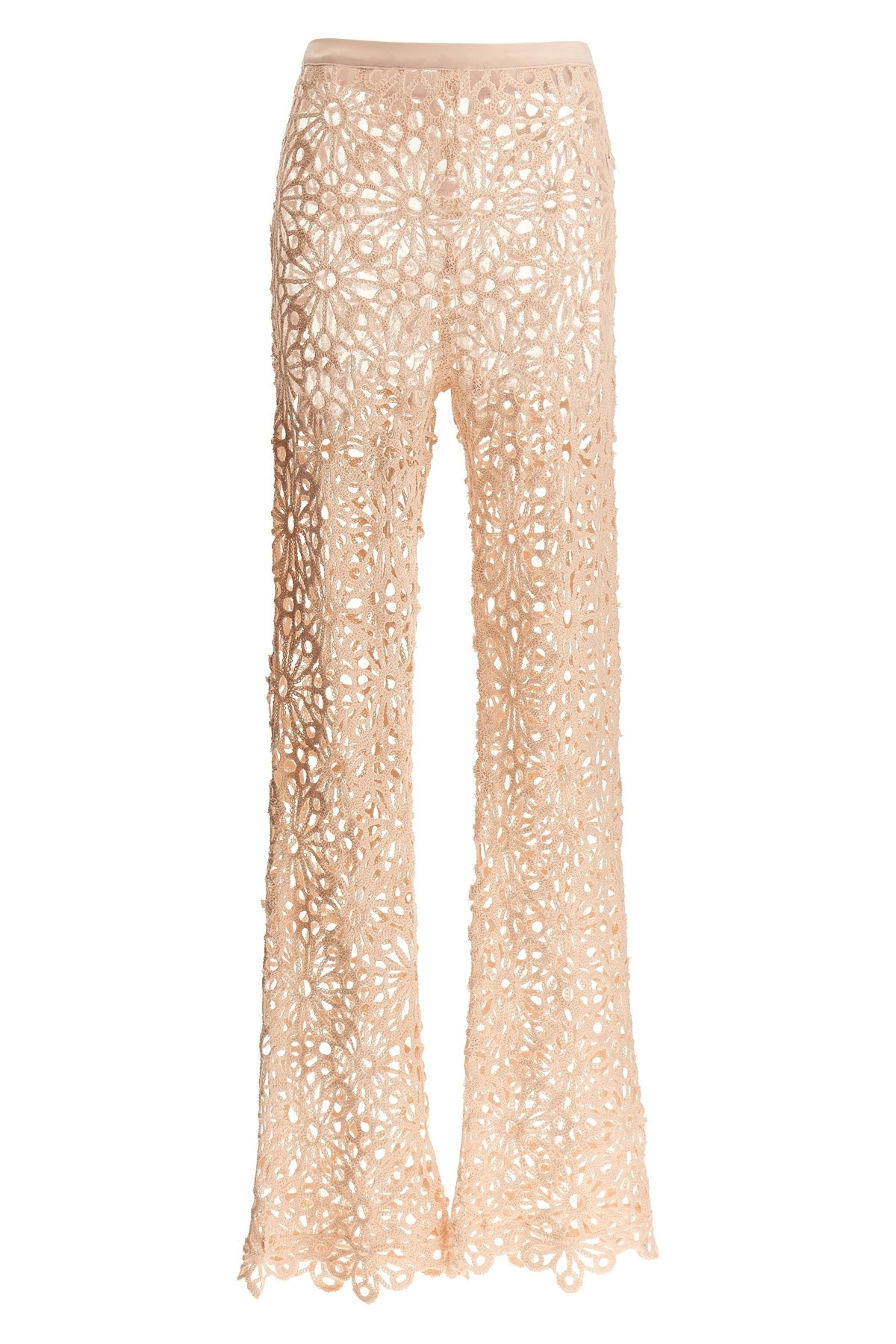 パンツ Norma Kamali SS25 'Crochet' pants (ST1257CRO51 832) Norma kamali 'crochet' pants available on julian-fashion.com