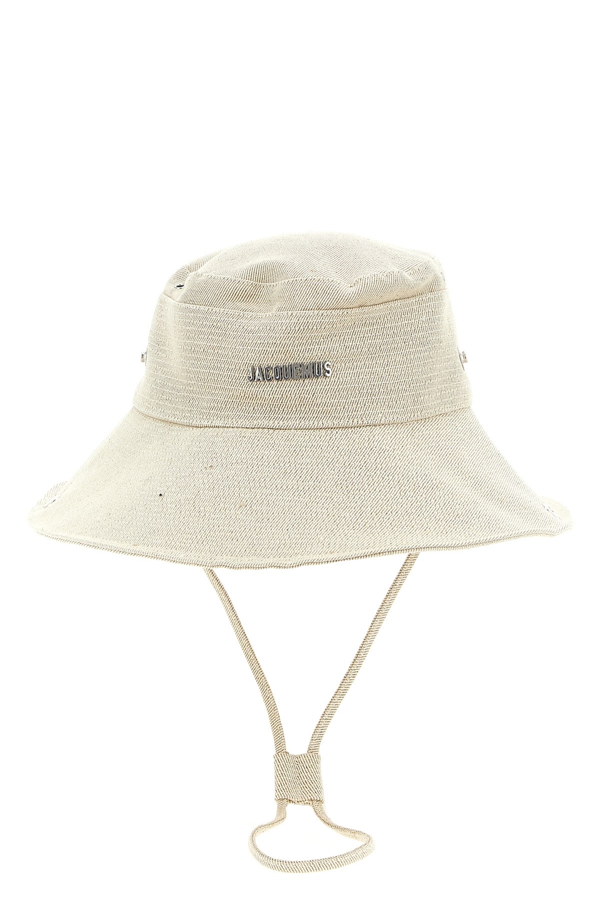 Jacquemus 'le Bob De-nîmes' Bucket Hat In Sand