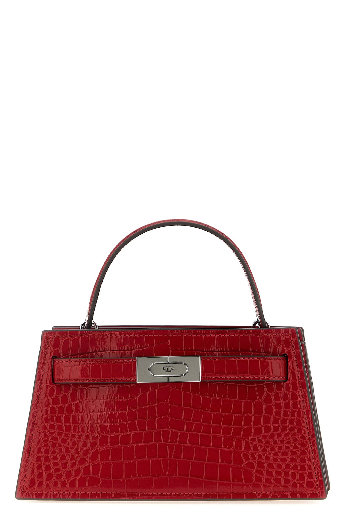 Tory Burch 'petite Lee Radziwill' Handbag In Red