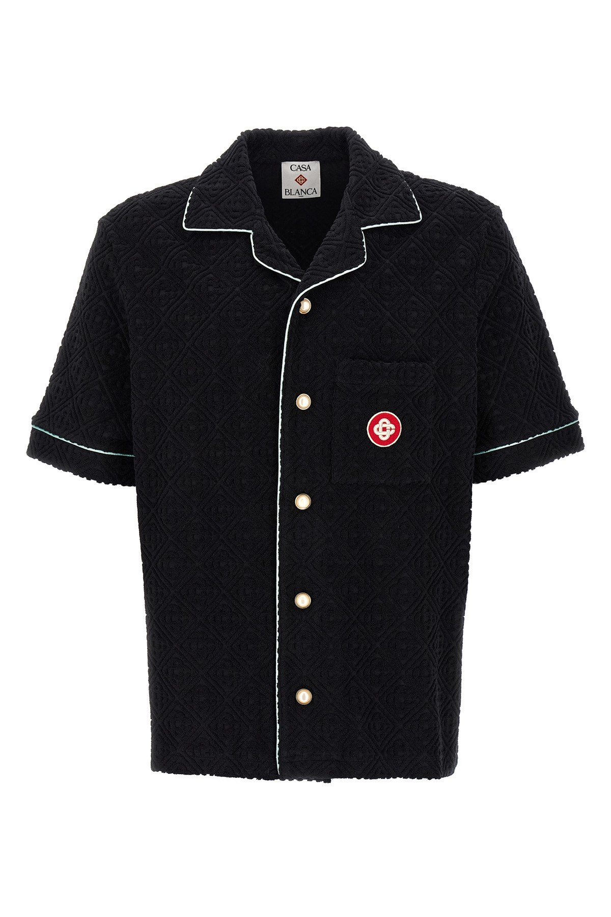 CASABLANCA 'Towelling Monogram' Shirt