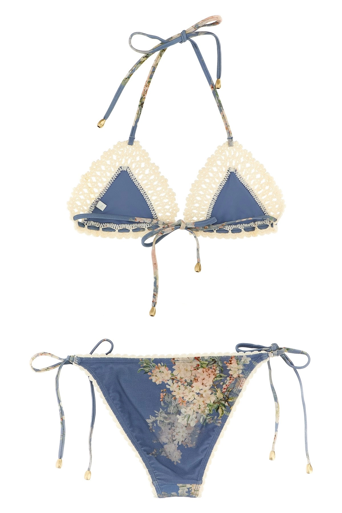 VIP【関税送料無料】希少 Zimmermann Cascadian Crochet Bikini Zimmermann 'cascadian crochet' bikini available on julian