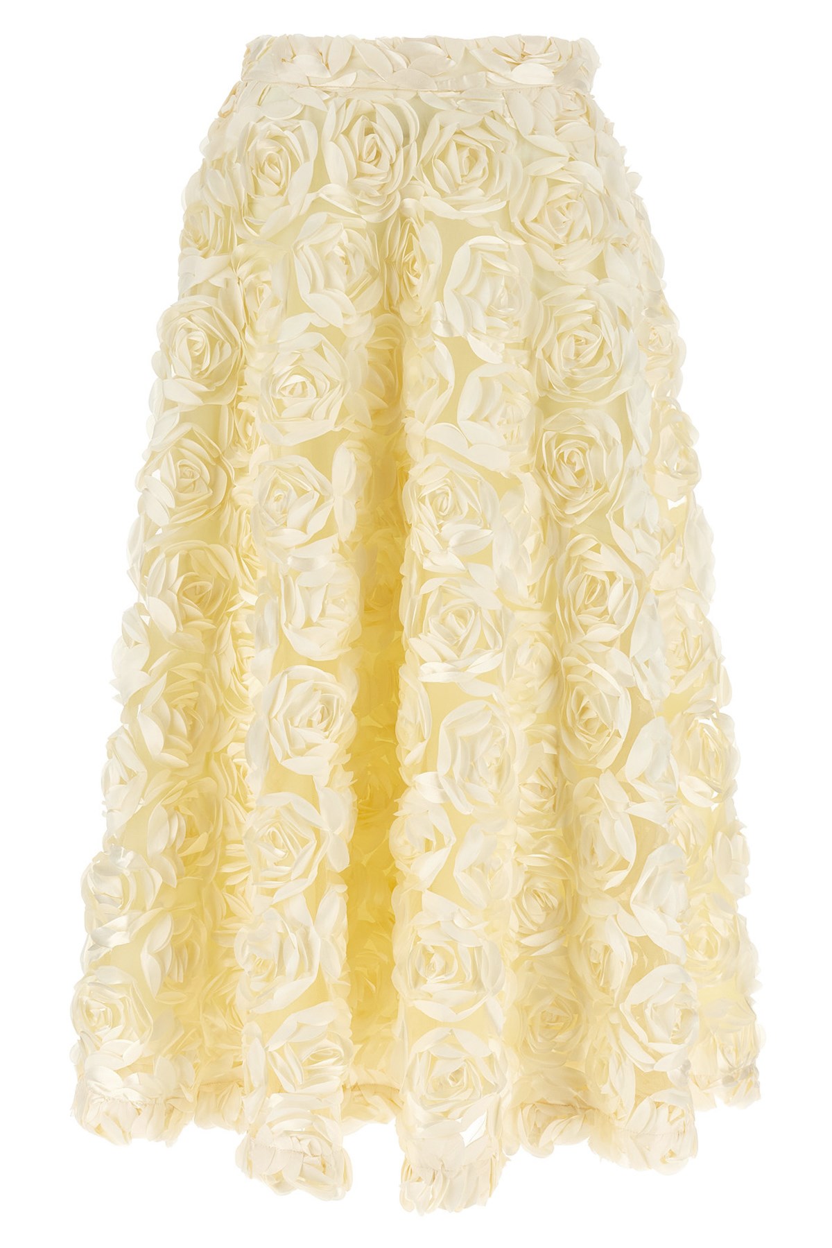 Rotate Birger Christensen 'maxi Sun' Skirt In White