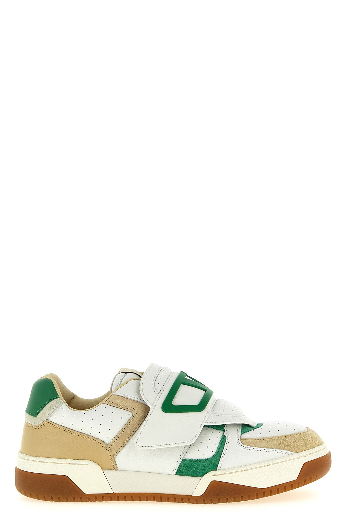 Valentino Garavani Vg Joie De Jouer Sneaker In Nappa Calfskin In White