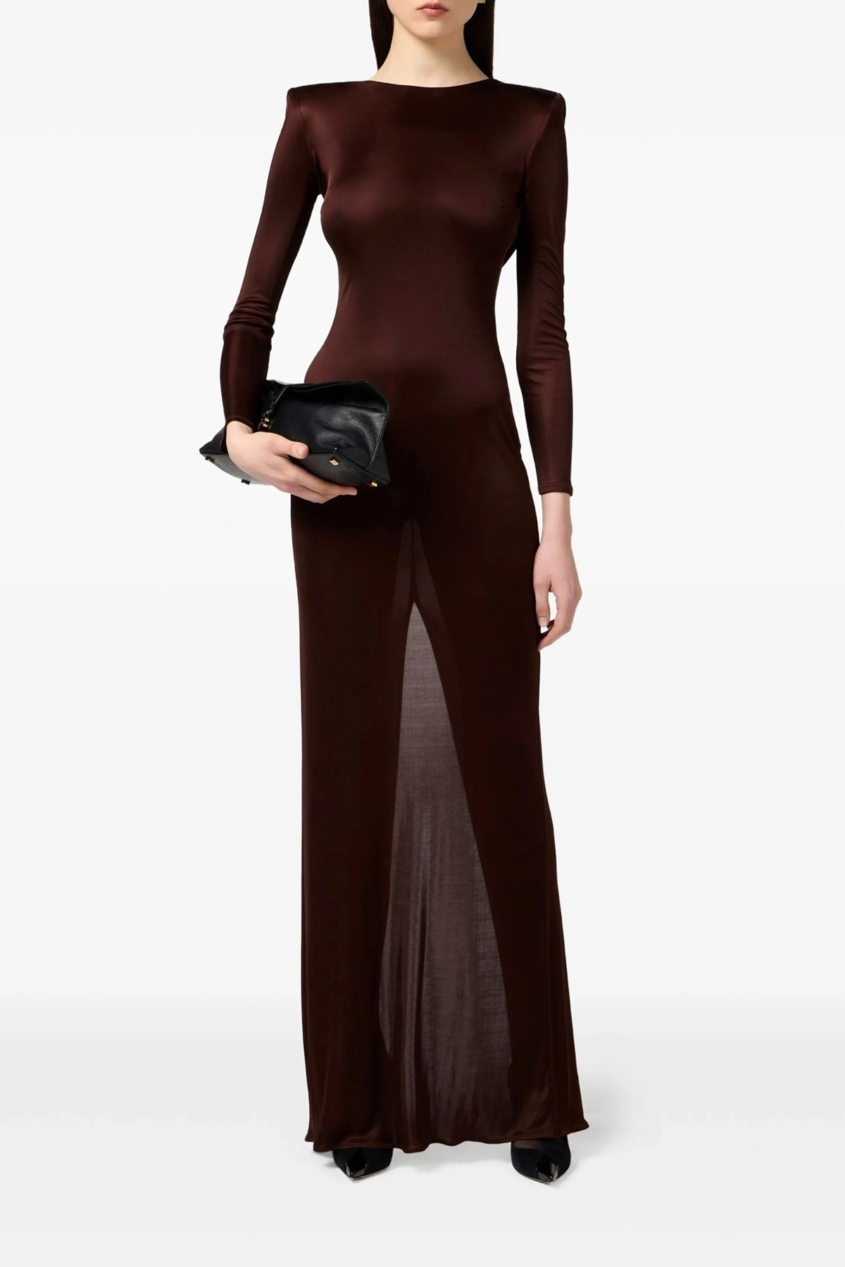 ワンピース ELISABETTA FRANCHI FW25 Chain dress (ABR1056E2 EA3) Elisabetta franchi Chain dress available on julian-fashion