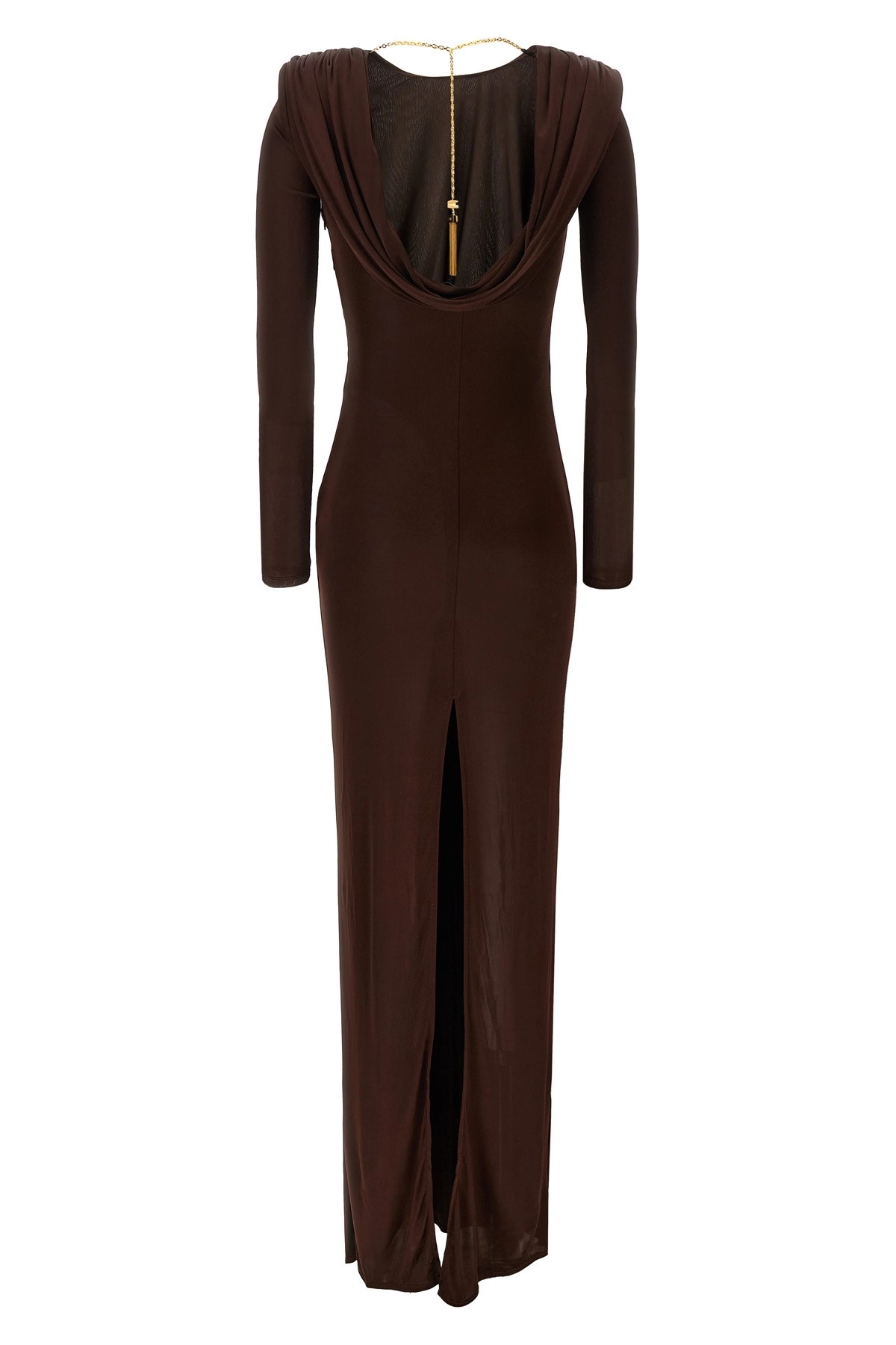 ワンピース ELISABETTA FRANCHI FW25 Chain dress (ABR1056E2 EA3) Elisabetta franchi Chain dress available on julian-fashion