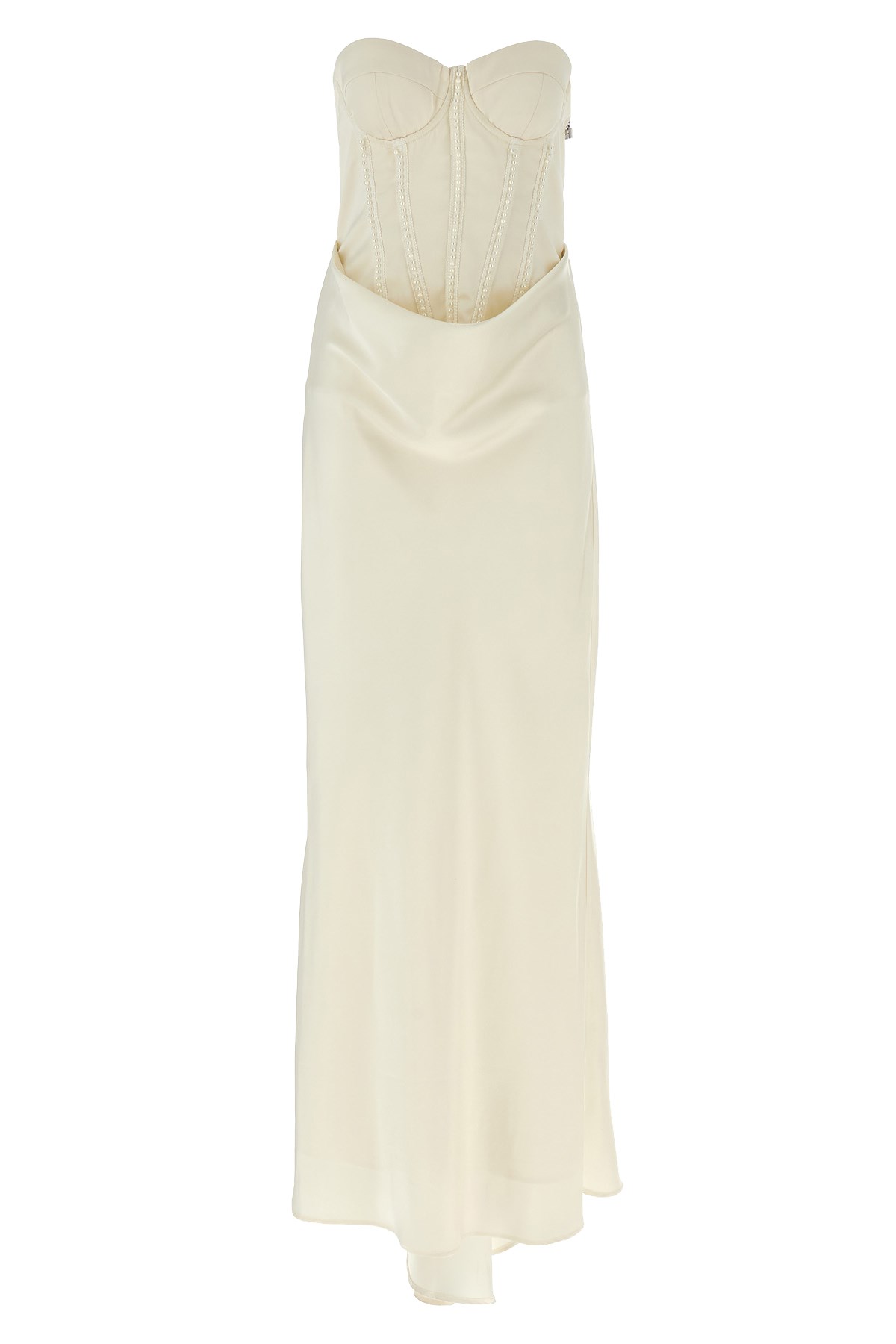 Rotate Birger Christensen Corset Dress In White