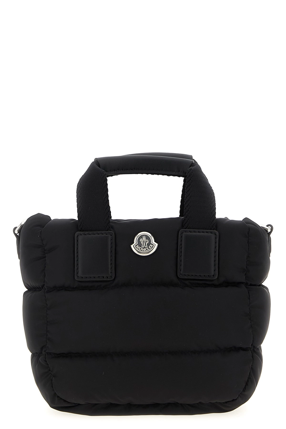 ハンドバッグ MONCLER BLACK FABRIC MICRO CARADOC HANDBAG Moncler Black Fabric Micro Caradoc Handbag – LOZURI®