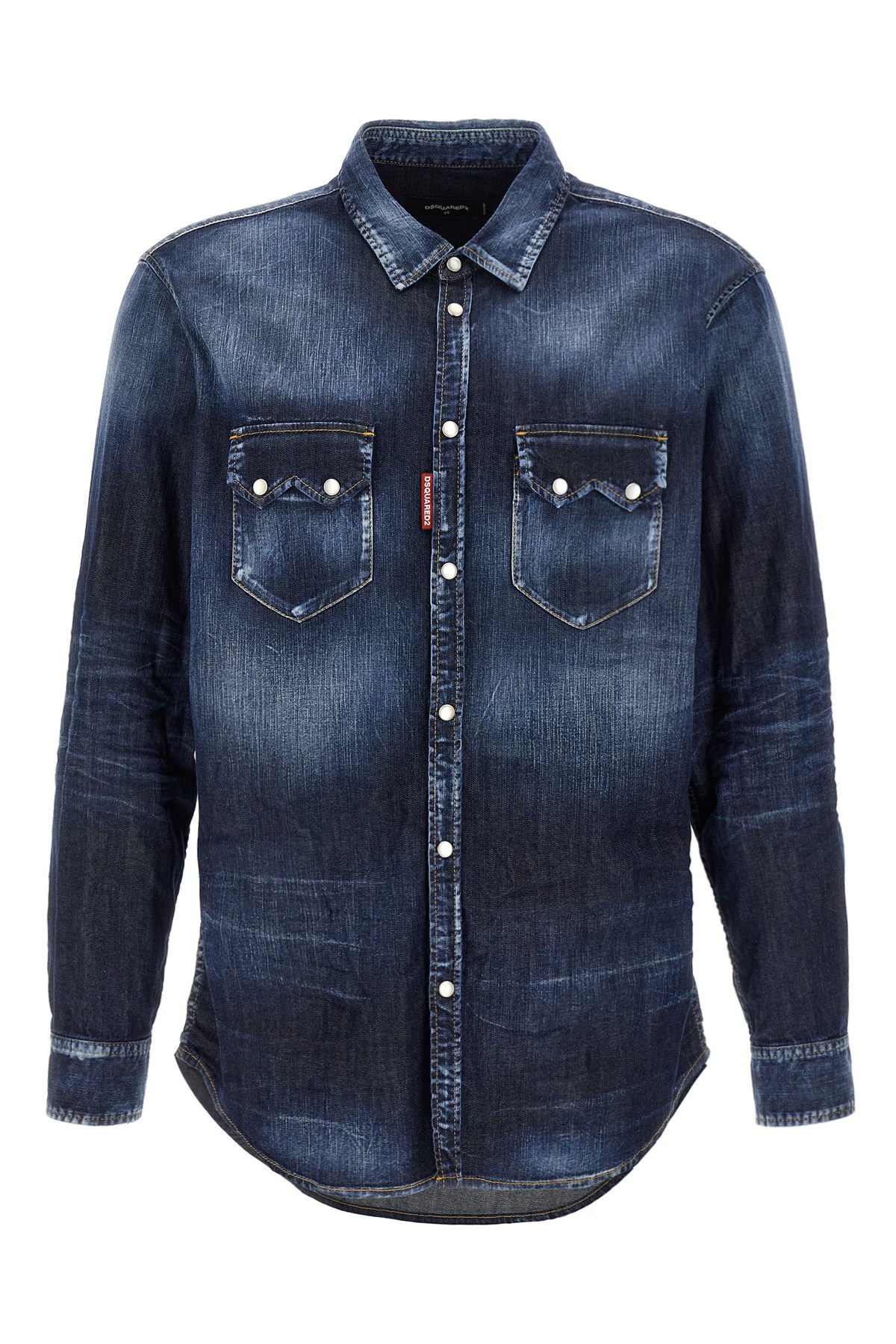 Dsquared2 Camicia 'relax Dan' In Blue