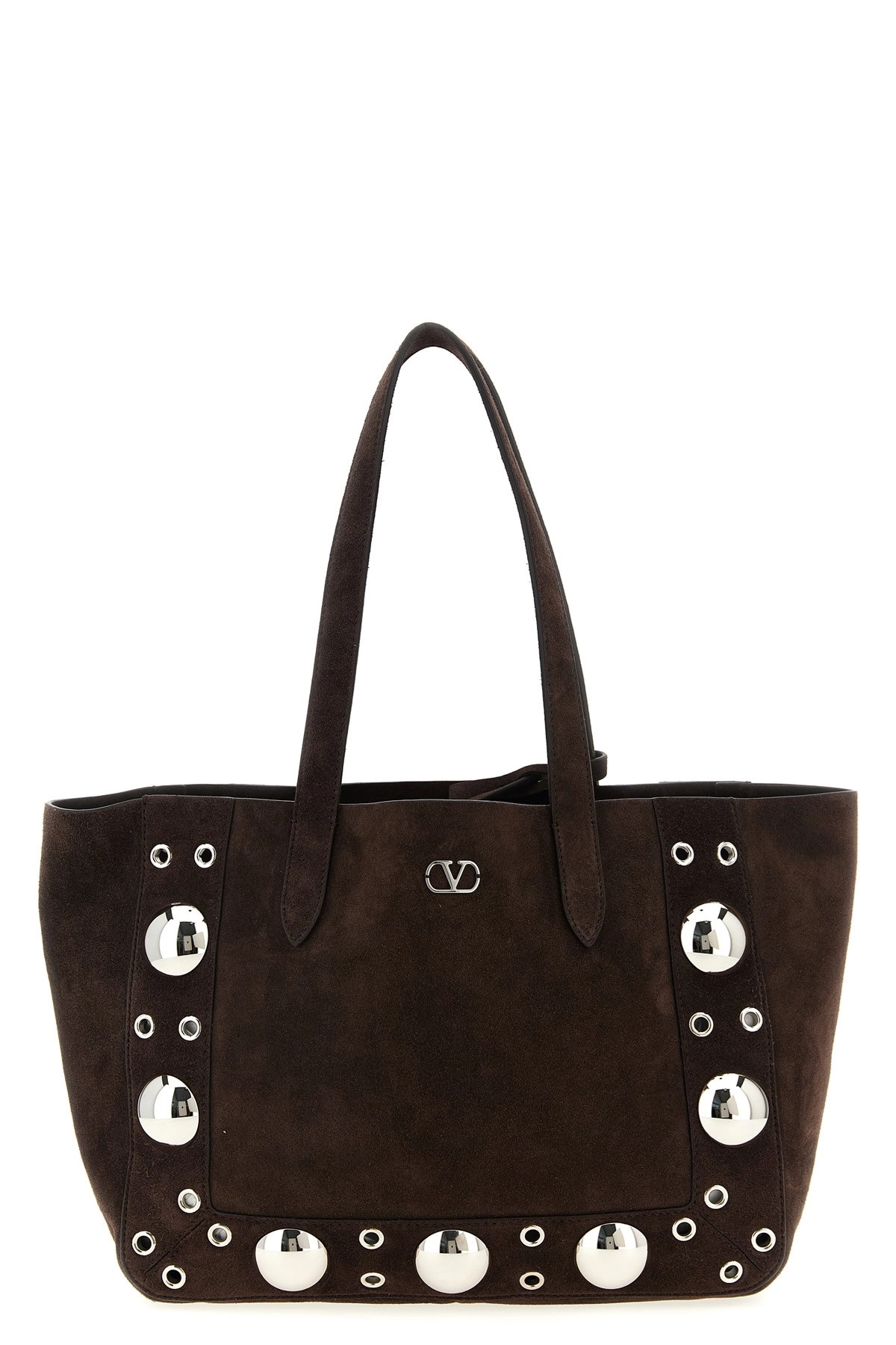 トートバッグ VALENTINO GARAVANI MEDIUM TOTE BAG NELLCOTE Valentino Garavani Nellcôte Medium Shopping Bag In Grainy