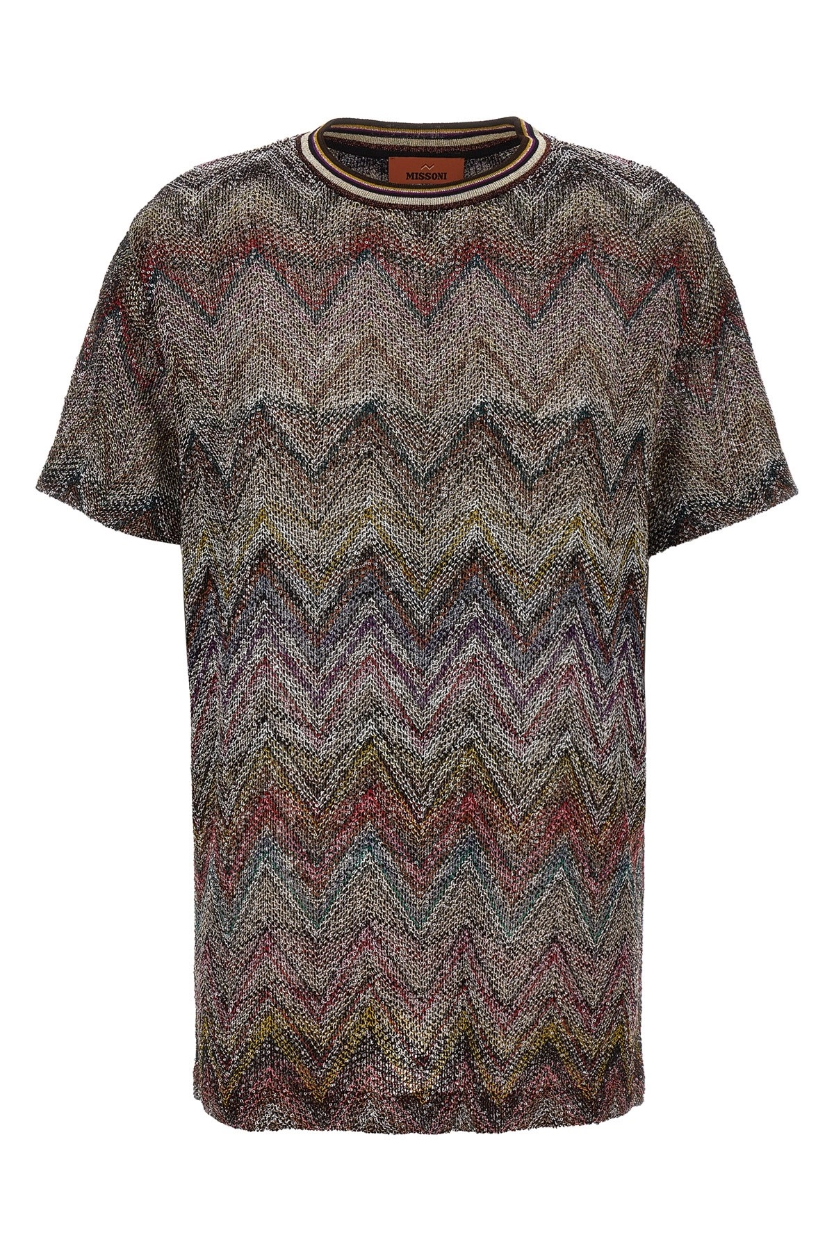 Tシャツ・カットソー MISSONI FW25 'Caperdoni' T-shirt (DS25WL04BC005G S01HU) Missoni 'caperdoni' t-shirt available on julian-fashion.com