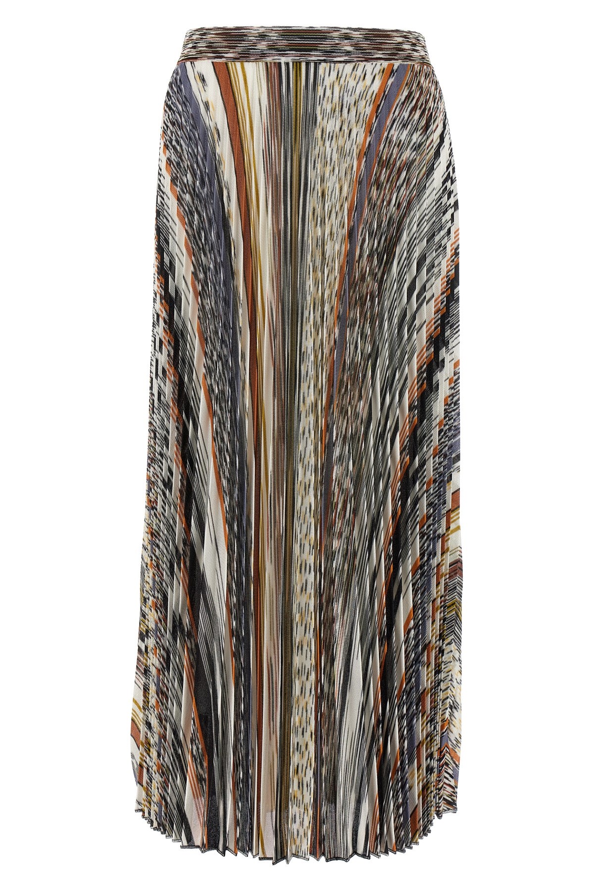 Missoni Pleated Skirt In Multi