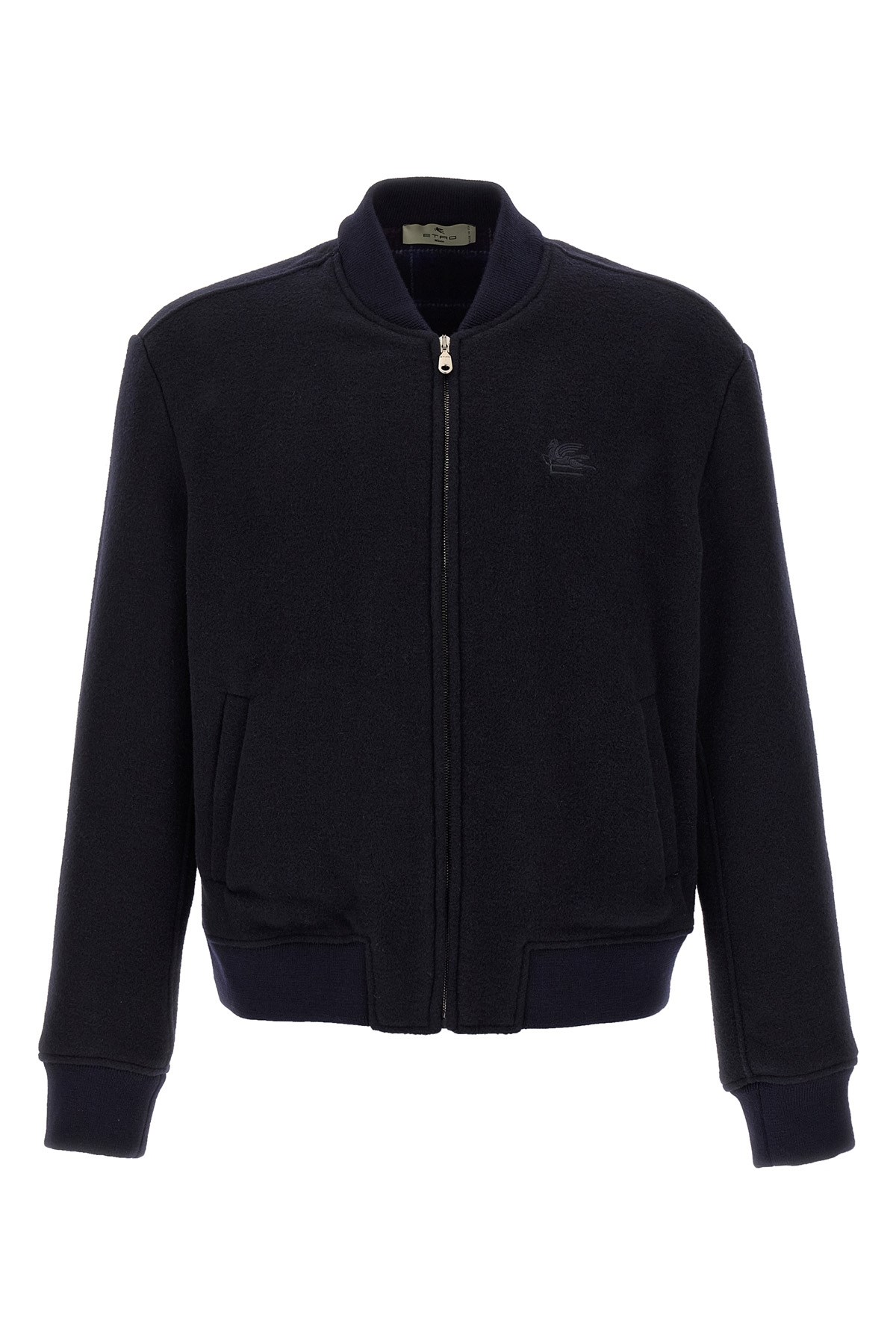Etro 'pegaso' Bomber Jacket In Black