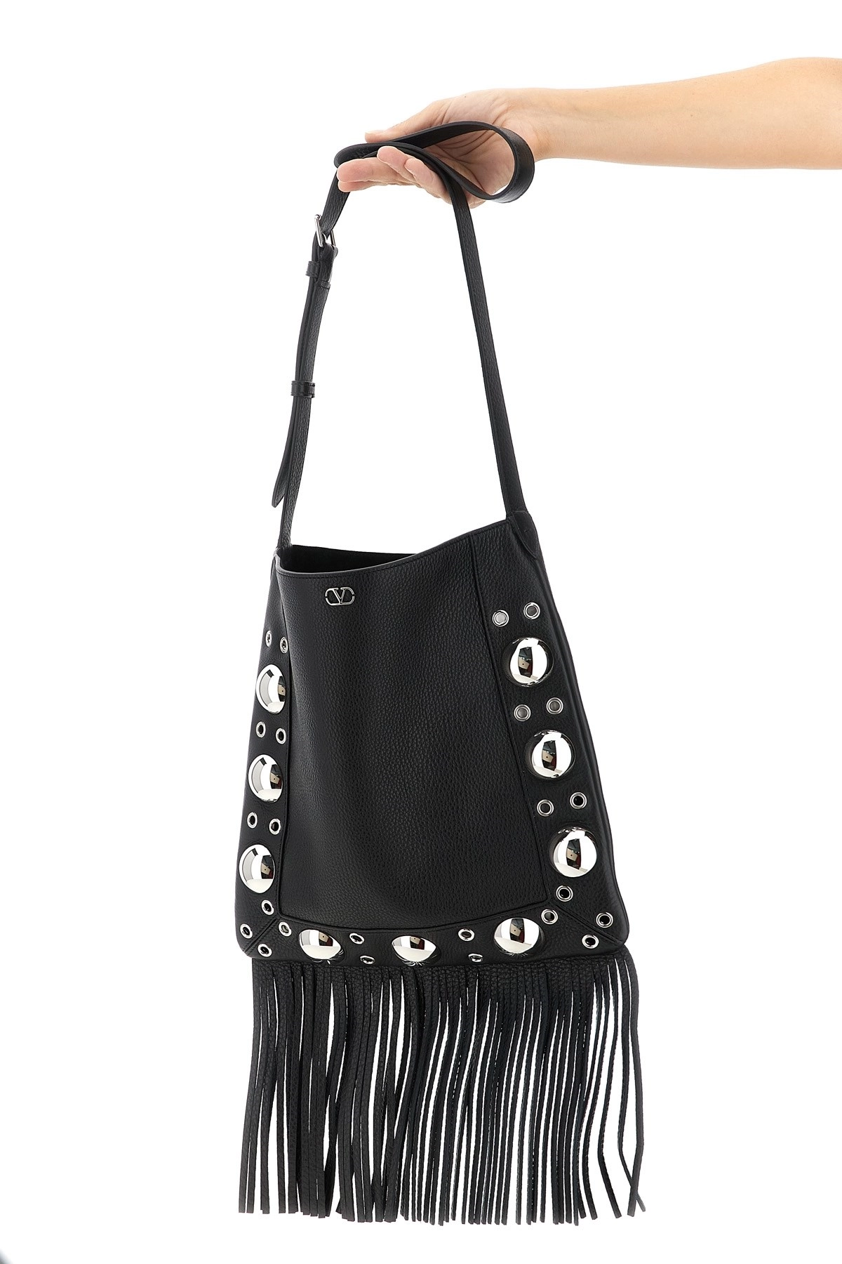 ショルダーバッグ・ポシェット VALENTINO Valentino Garavani 'Nellcote' Shoulder Bag Valentino Garavani Nellcôte Shoulder Bag In Jacquard Fabric