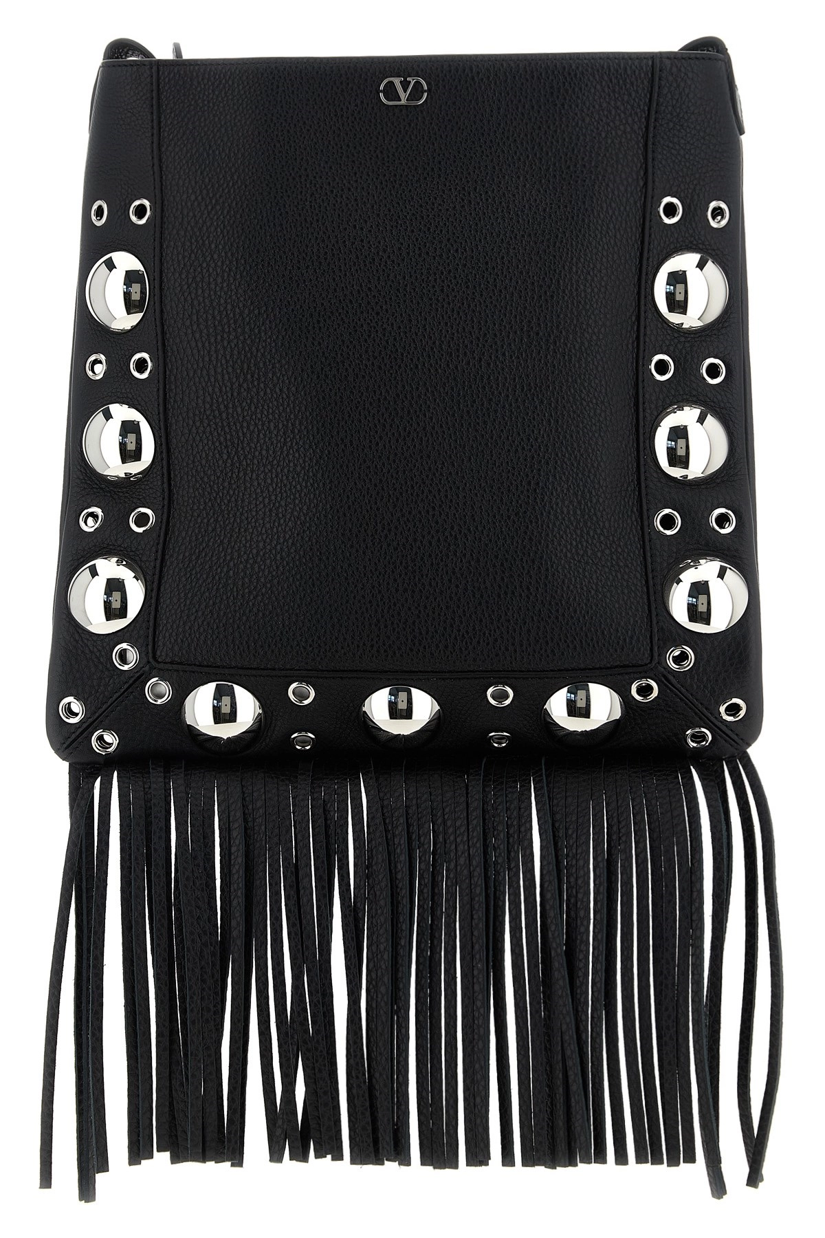 ショルダーバッグ Valentino Garavani Borsa Nellcote In Pelle Valentino Garavani Nellcôte Embroidered Shoulder Bag With