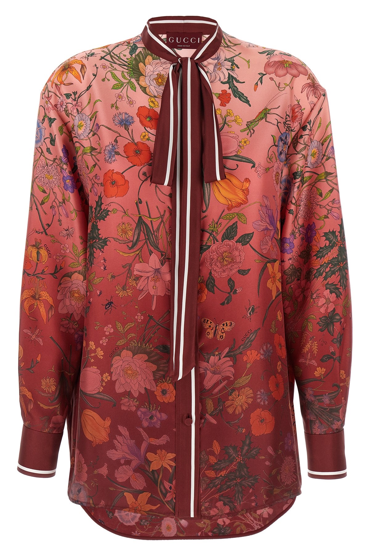 GUCCI 'Gucci Flora' Print Shirt