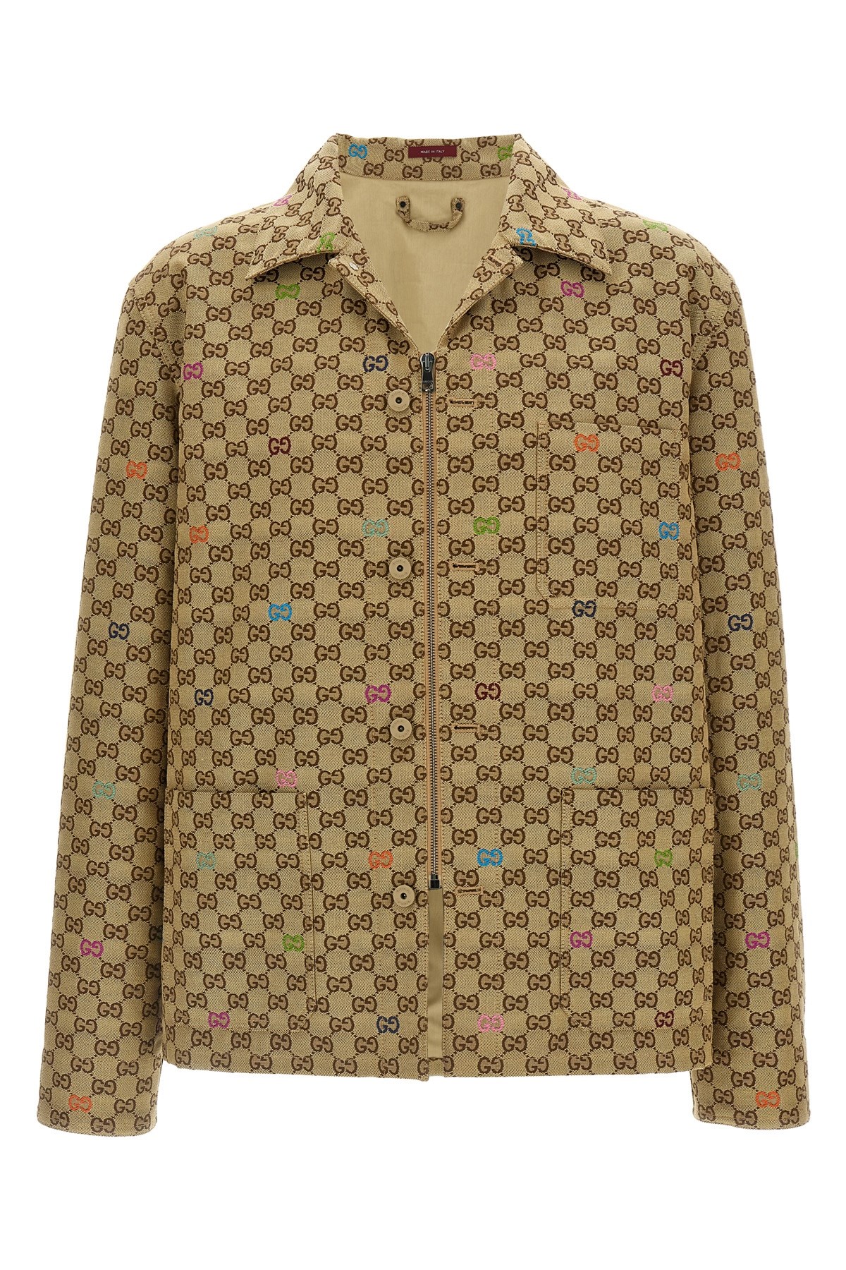 Gucci Multicolor Fil Coupe Jacket