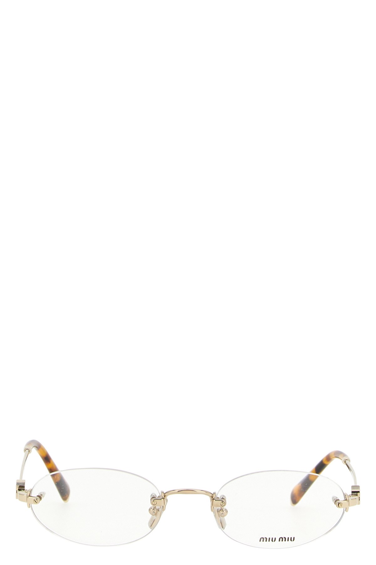 Miu Miu ' Logo' Sunglasses In Multi