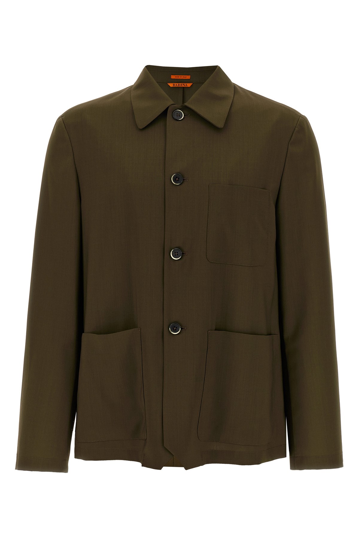 Barena Venezia Barena 'visal' Overshirt In Brown