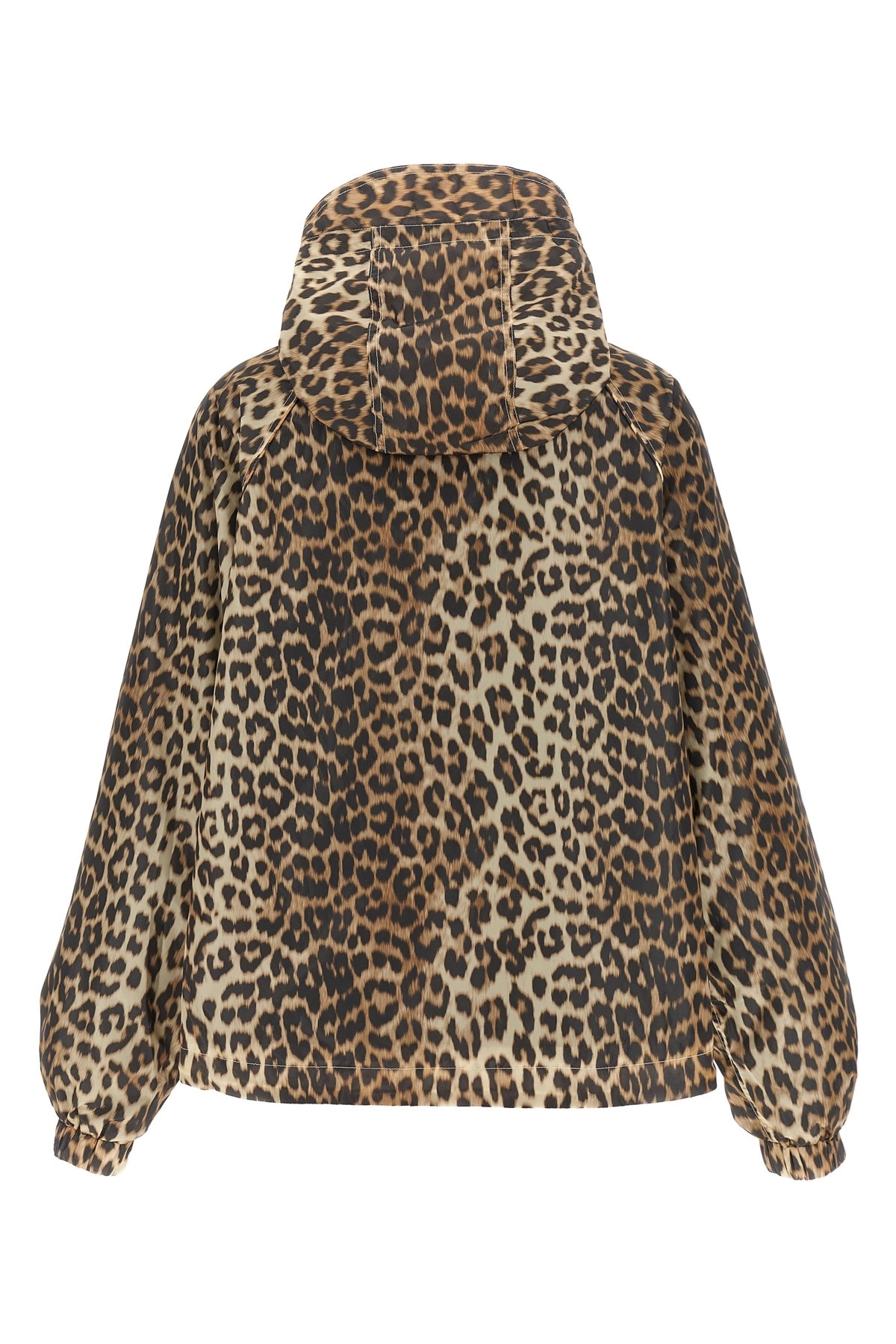 ブルゾン Ganni 'Leopard Print Nylon' windbreaker Ganni 'leopard print nylon' windbreaker available on julian