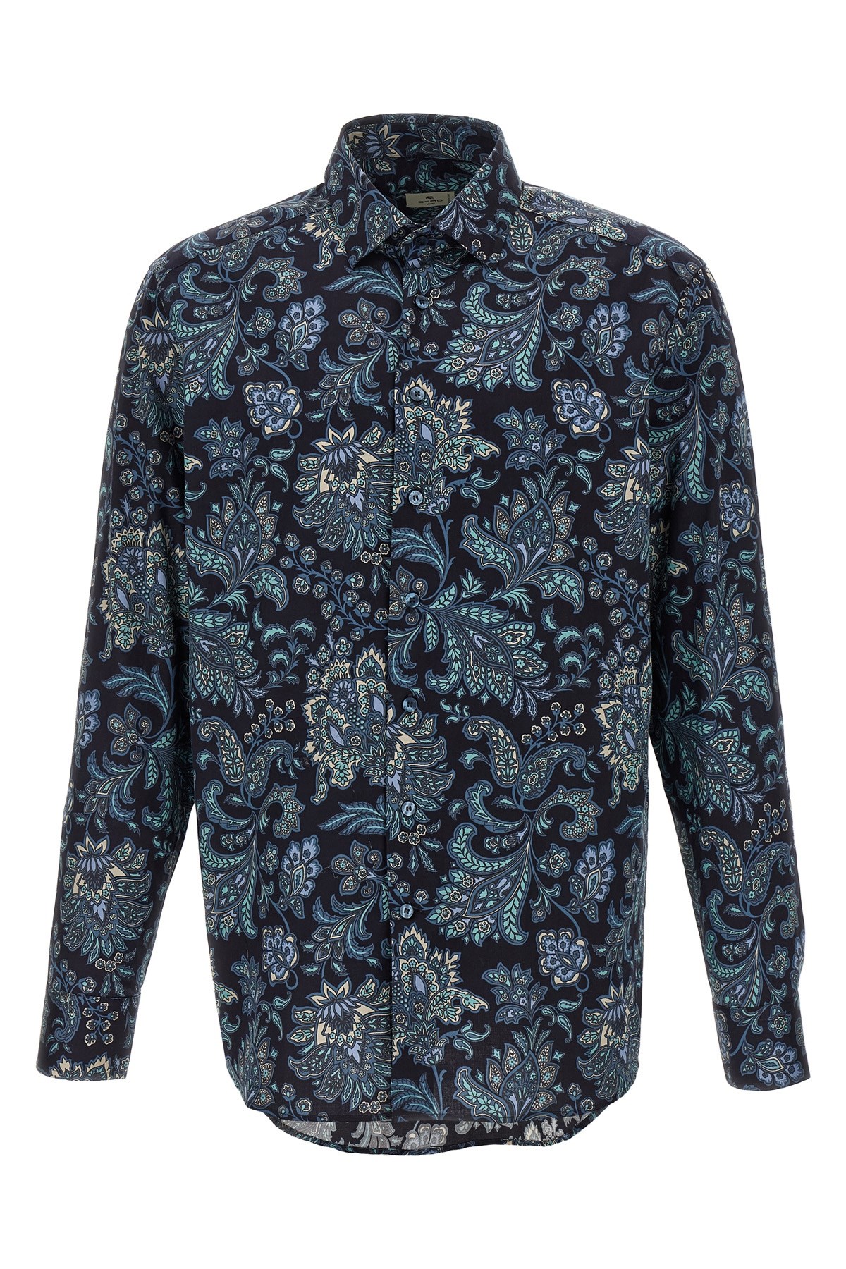 ETRO Floral Paisley Cotton Shirt
