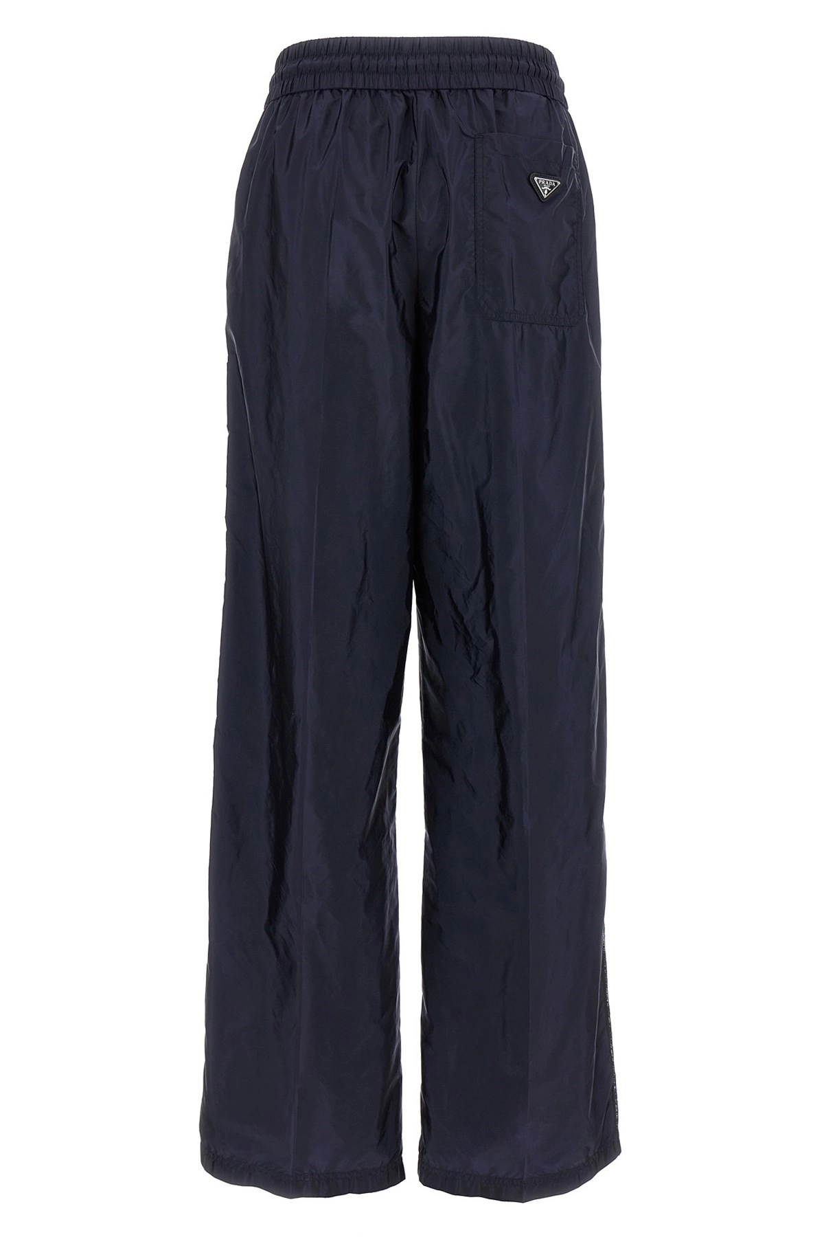 【PRADA 】PRADA Re-Nylon and lace trousers Prada Re-nylon and lace trousers available on julian-fashion