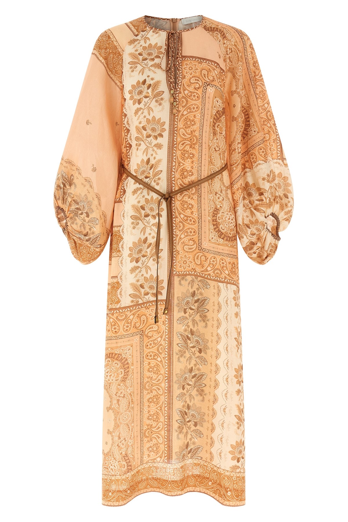 Zimmermann 'lucky Tunic Midi' Dress In Pink