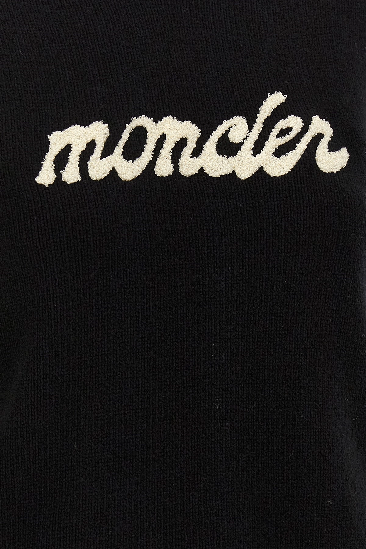 Moncler Chenille logo sweater available on - Main Image
