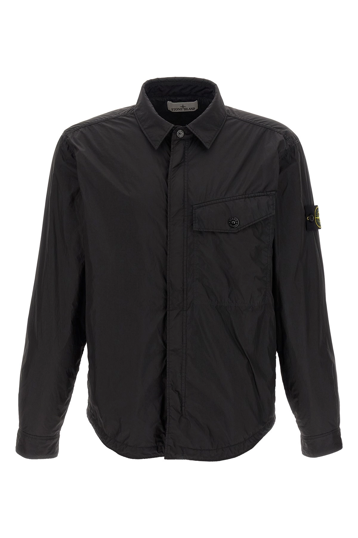 Stone island 'garment dyed crinkle reps ny' jacket available on julian - Main Image