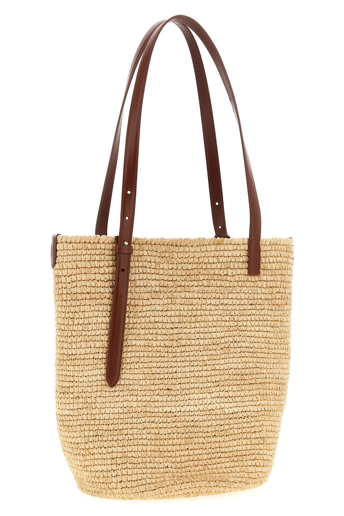 トートバッグ Rabanne 'Natural Raffia Tote Bag' shopping bag Rabanne 'natural raffia tote bag' shopping bag available on