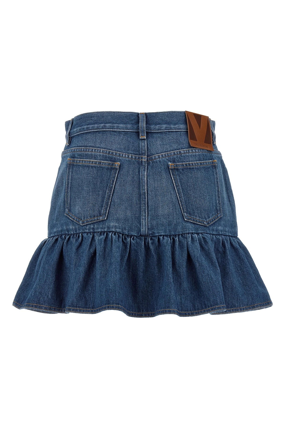 ミニスカート VALENTINO FW25 Denim skirt (B3DD20L9KH 558) Valentino garavani Denim skirt available on julian-fashion