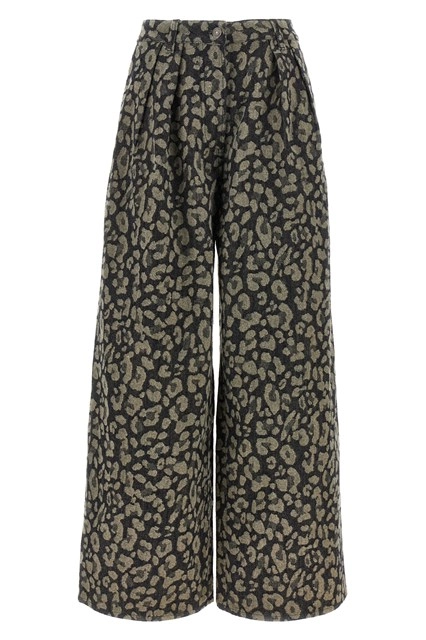 パンツ ALANUI FW25 'Jungle' pants (LWYB003E25DEN0010717 0717) alanui woman's pants | julian-fashion.com - sg