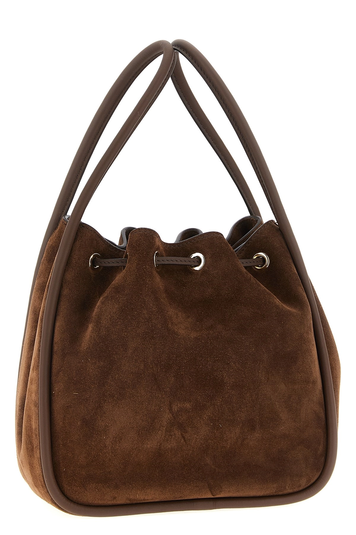 【関税&送料込】Prada Prada Darling Mini Bucket Bag In Suede Prada 'prada darling' mini bucket bag available on julian